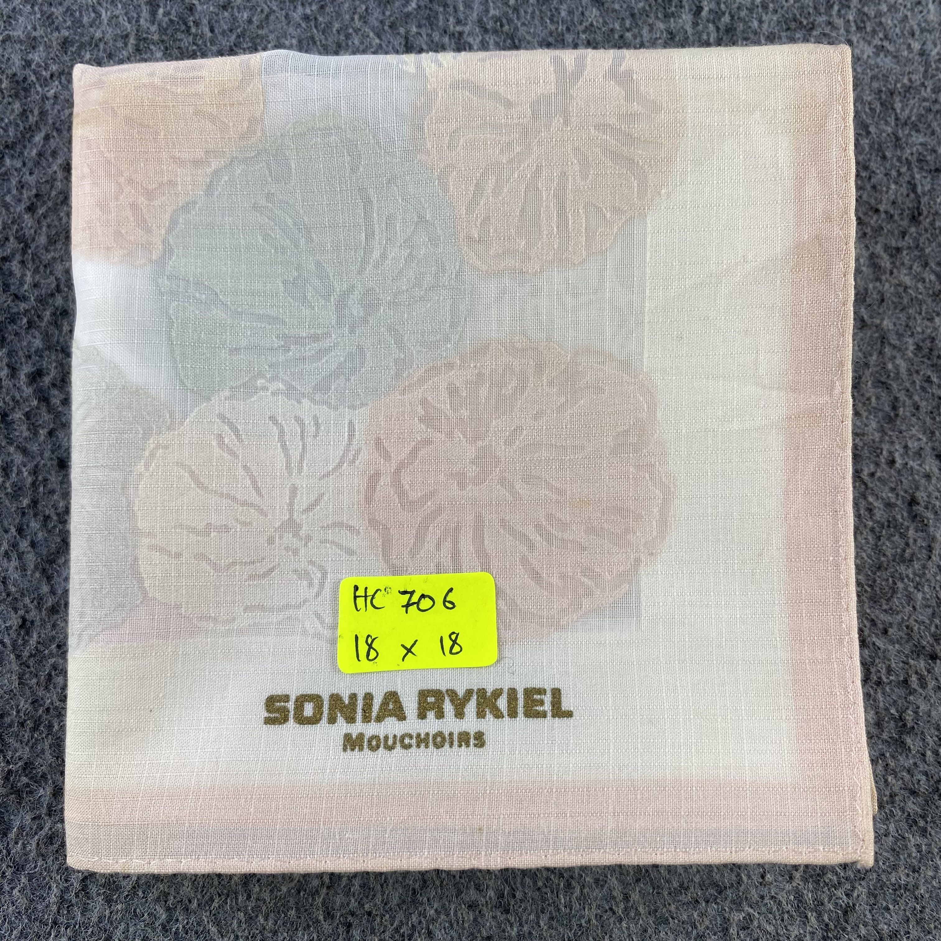 Sonia Rykiel Sonia Rykiel Handkerchief/Neckerchief/Bandana HC706 Size ONE SIZE - 5 Thumbnail