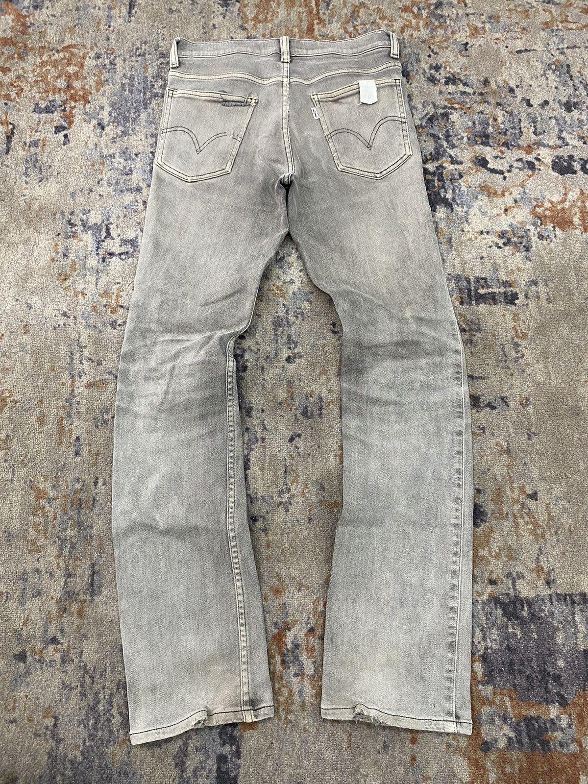 Japanese Brand × Levi's × N.Hoolywood n hoolywood x levis flare jeans black faded unsound style Size US 29 - 4 Thumbnail