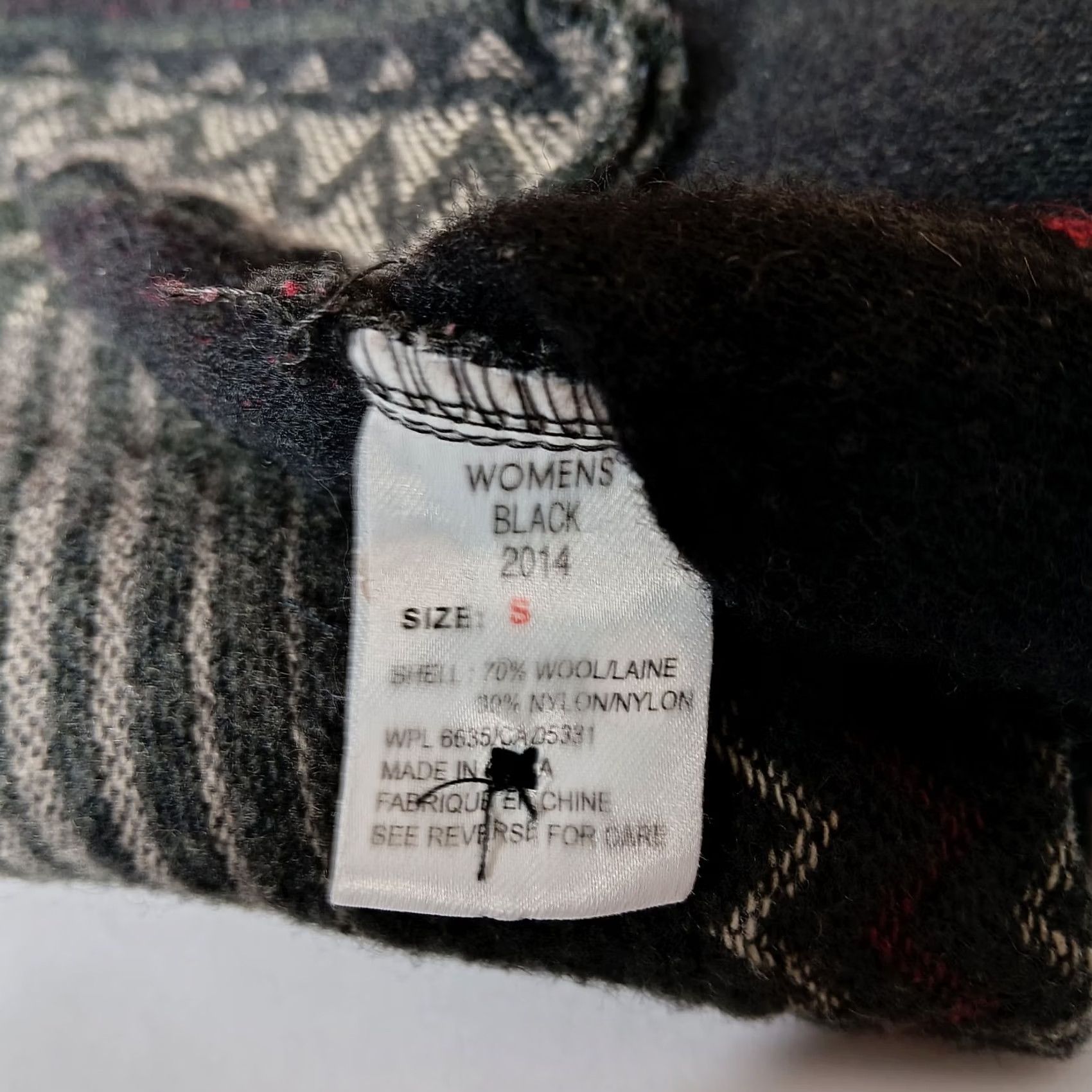 Vintage Woolrich Womens S Striped Gray Jacket - Travel Gorpcore Size S / US 4 / IT 40 - 7 Thumbnail