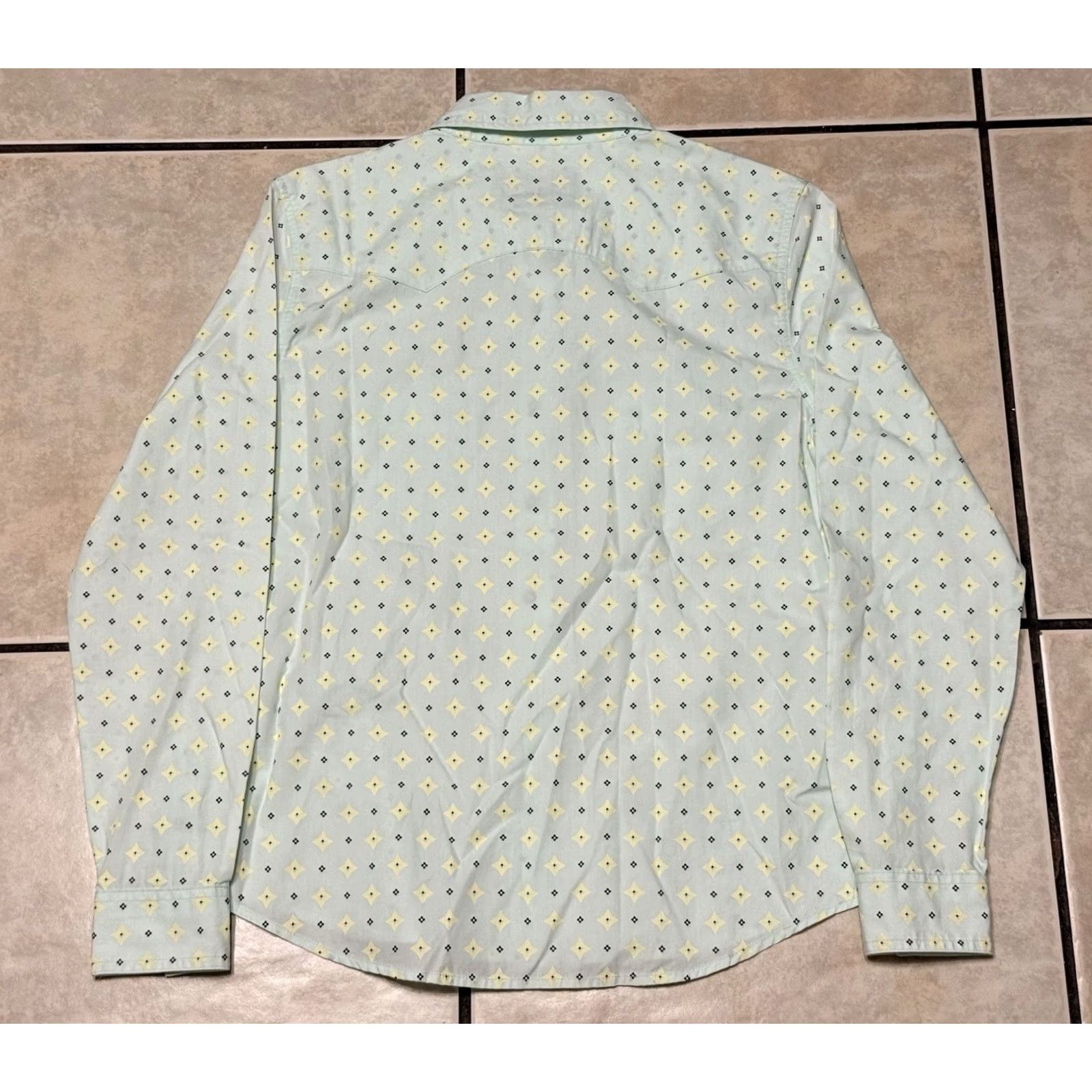 Tecovas Tecovas Shirt Women's Pearl Snap Button-Up Cowboy Western Cotton Multicolor Small S Regular Casual Long Sleeve Size S / US 4 / IT 40 - 2 Thumbnail