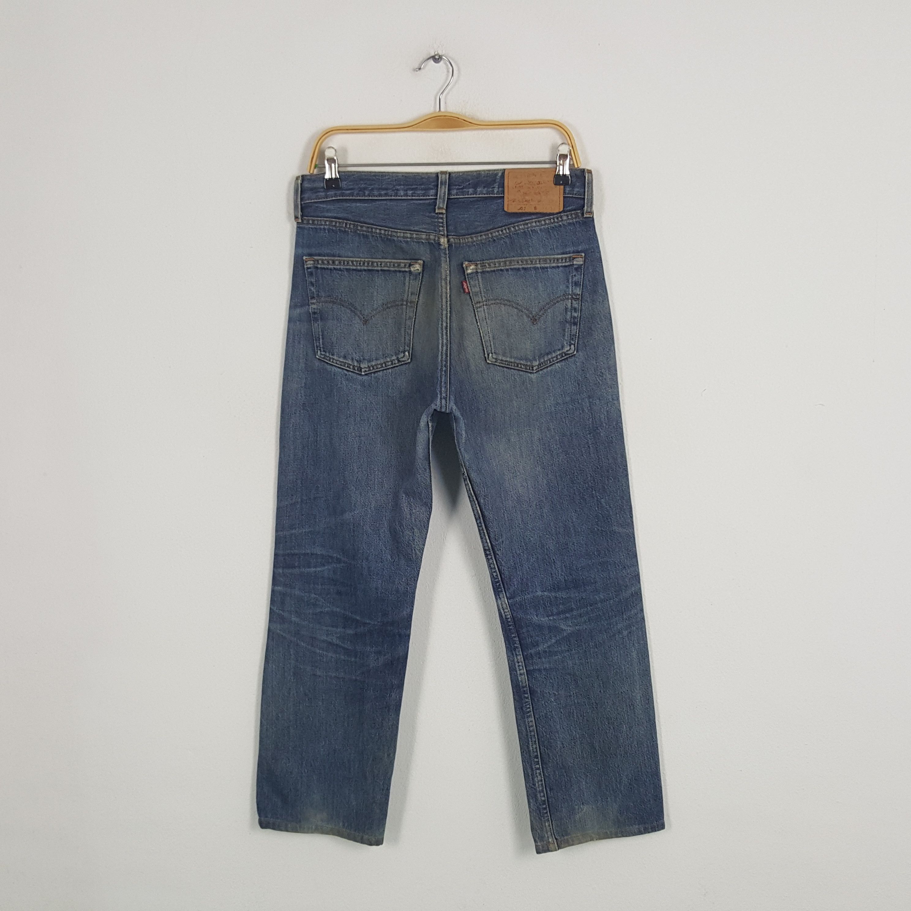 Levi's × Vintage Vintage Levi's 501 American Distressed Style Denim Jeans Size US 30 / EU 46 - 4 Thumbnail