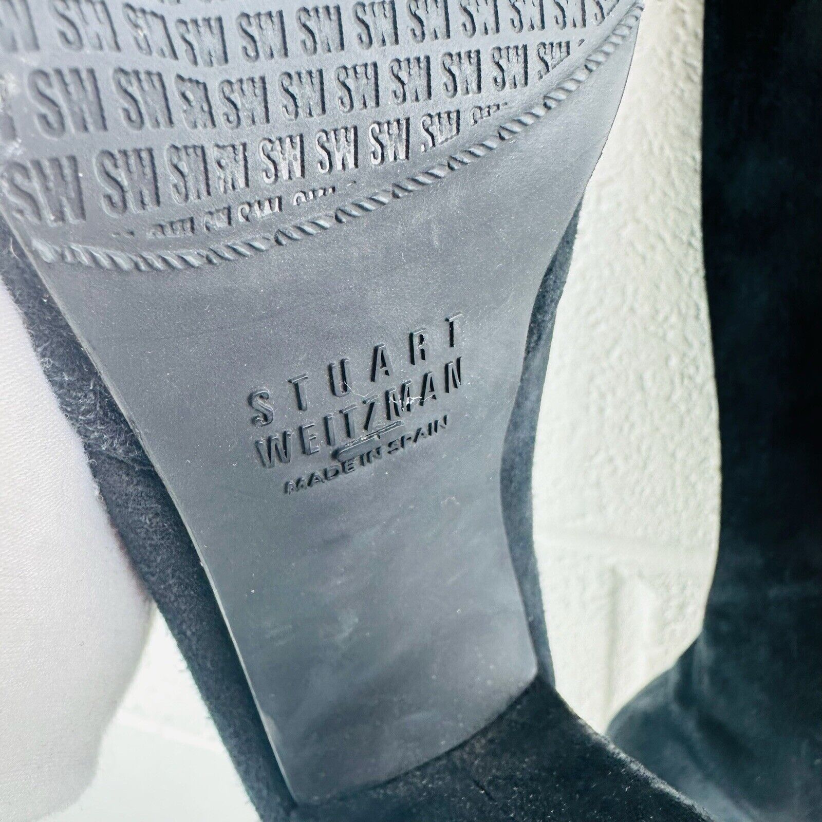 Stuart Weitzman Stuart Weitzman Highland Boots Black Suede Heeled Sz 5.5 Size US 5.5 / IT 35.5 - 7 Thumbnail