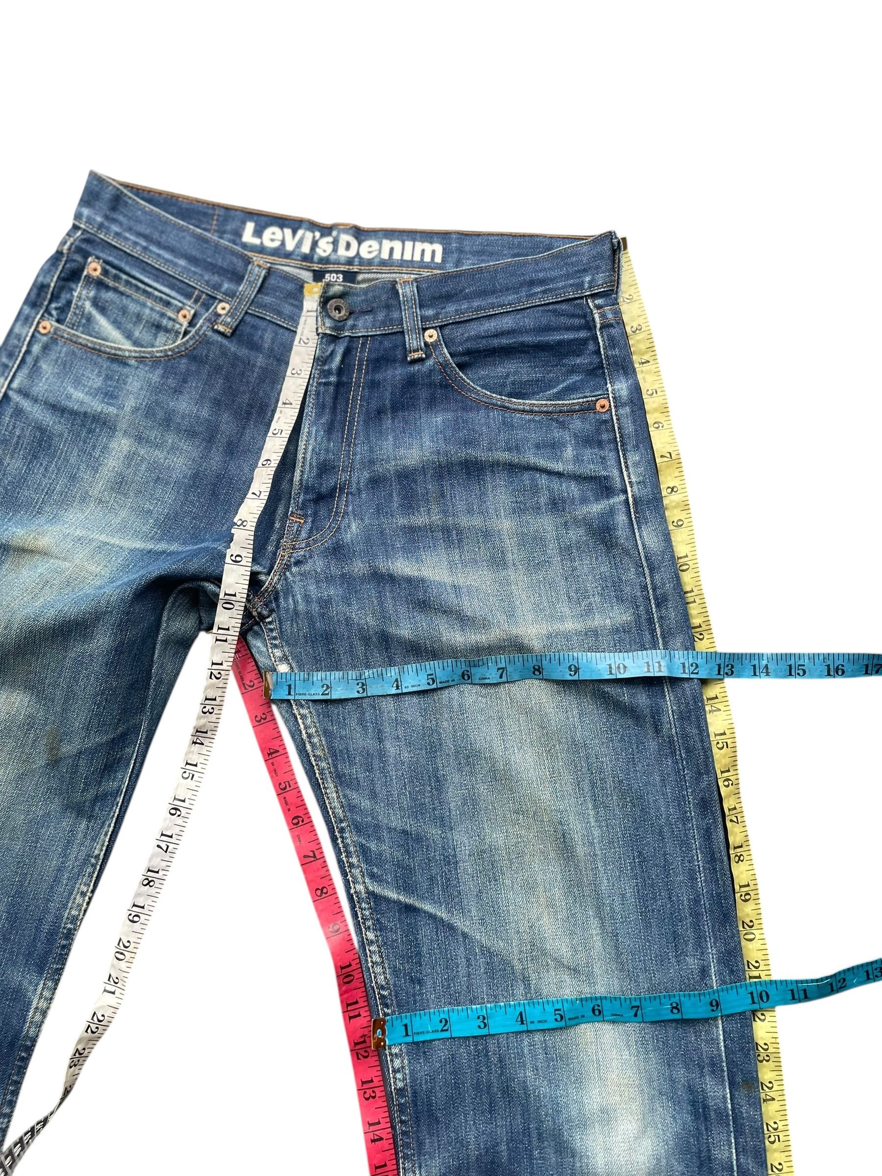Levi's Levis 503 Faded & Distresed Size US 33 - 16 Thumbnail