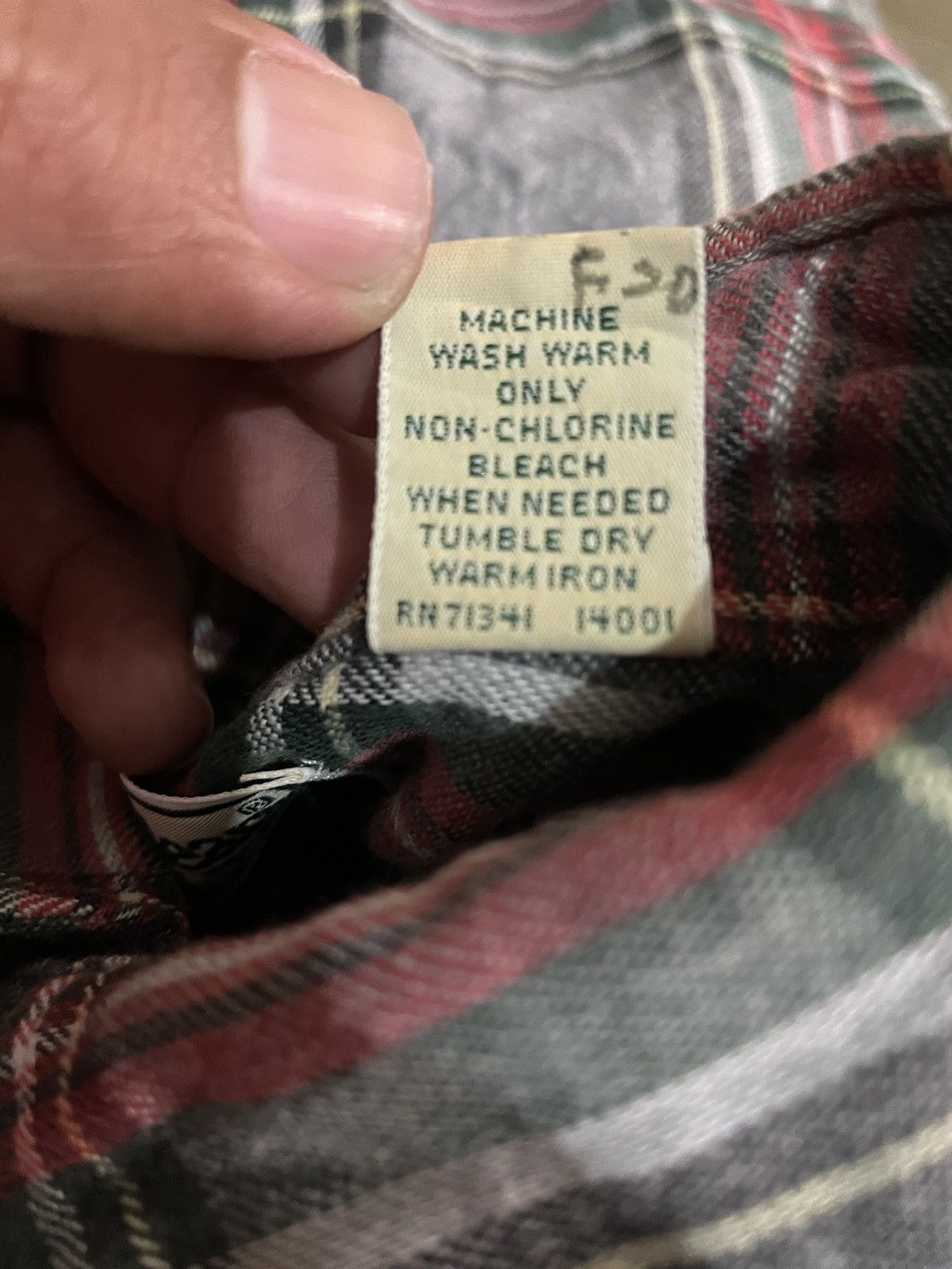 Flannel × L.L. Bean × Vintage VTG 🔥 LL BEAN FLANELL SHIRT Size US M / EU 48-50 / 2 - 7 Thumbnail