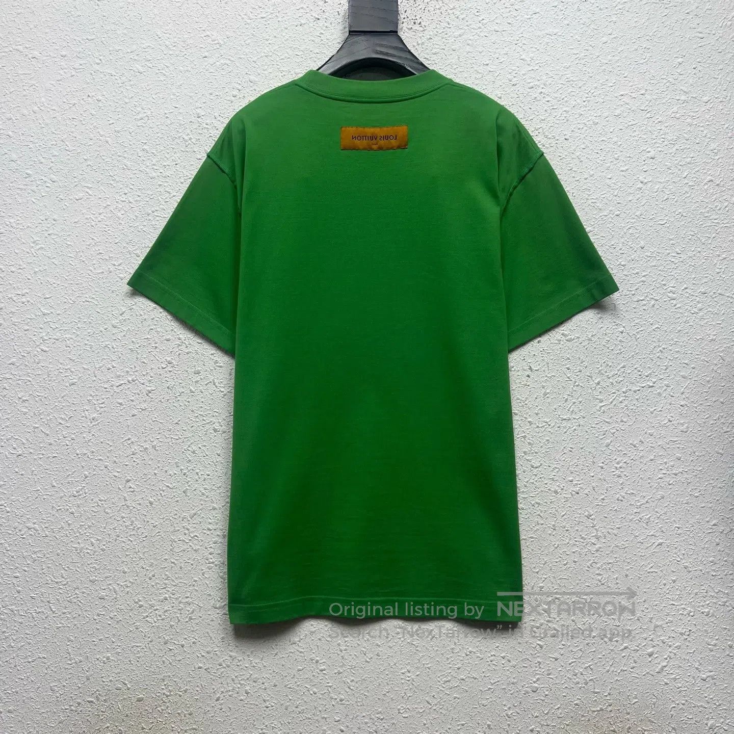 Louis Vuitton Louis Vuitton Green Chest Relief Logo Short-Sleeved Shirt Size US M / EU 48-50 / 2 - 2 Thumbnail