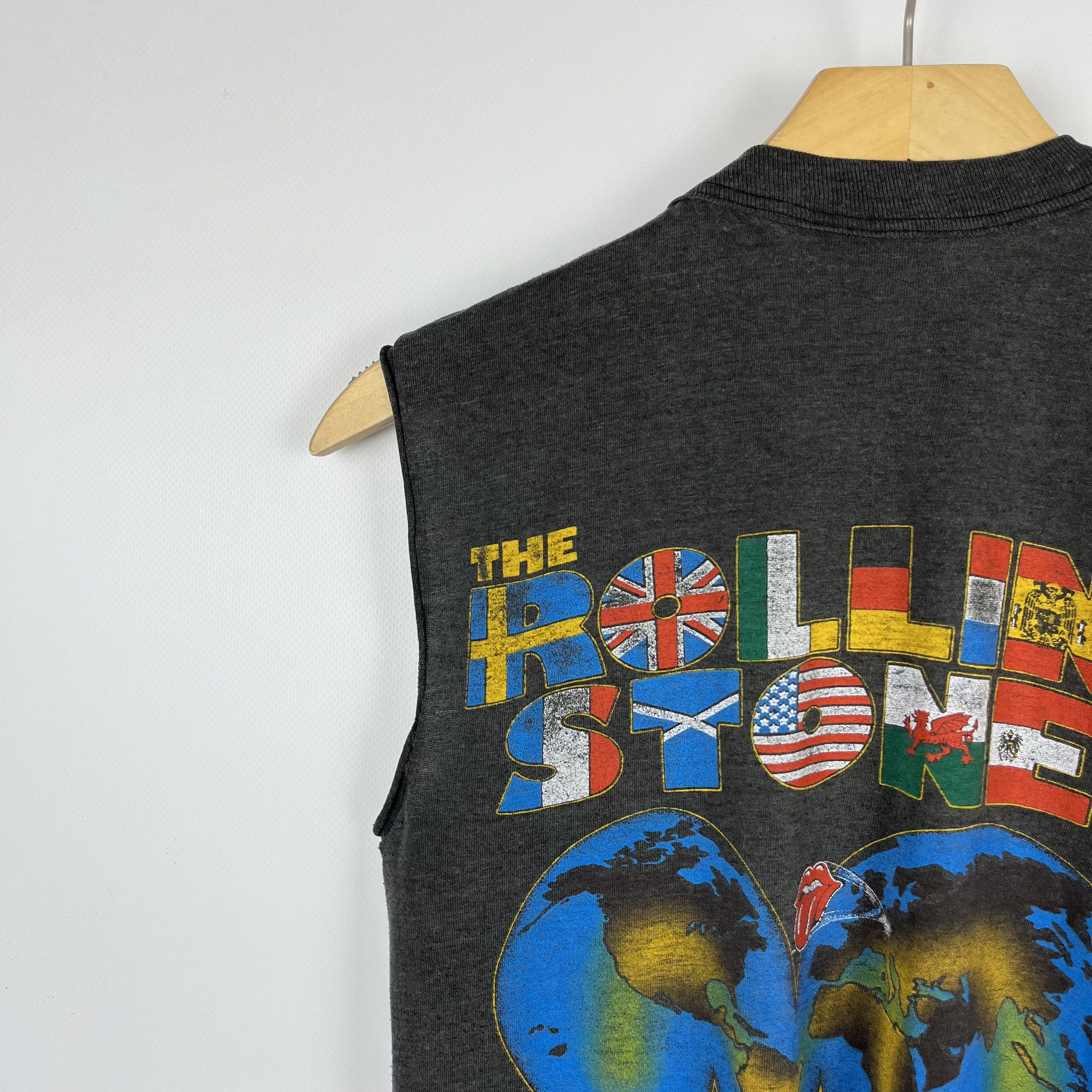 Band Tees Vintage The Rolling Stones Rock Band Tour T Shirt 1981/1982 Size US S / EU 44-46 / 1 - 20 Thumbnail