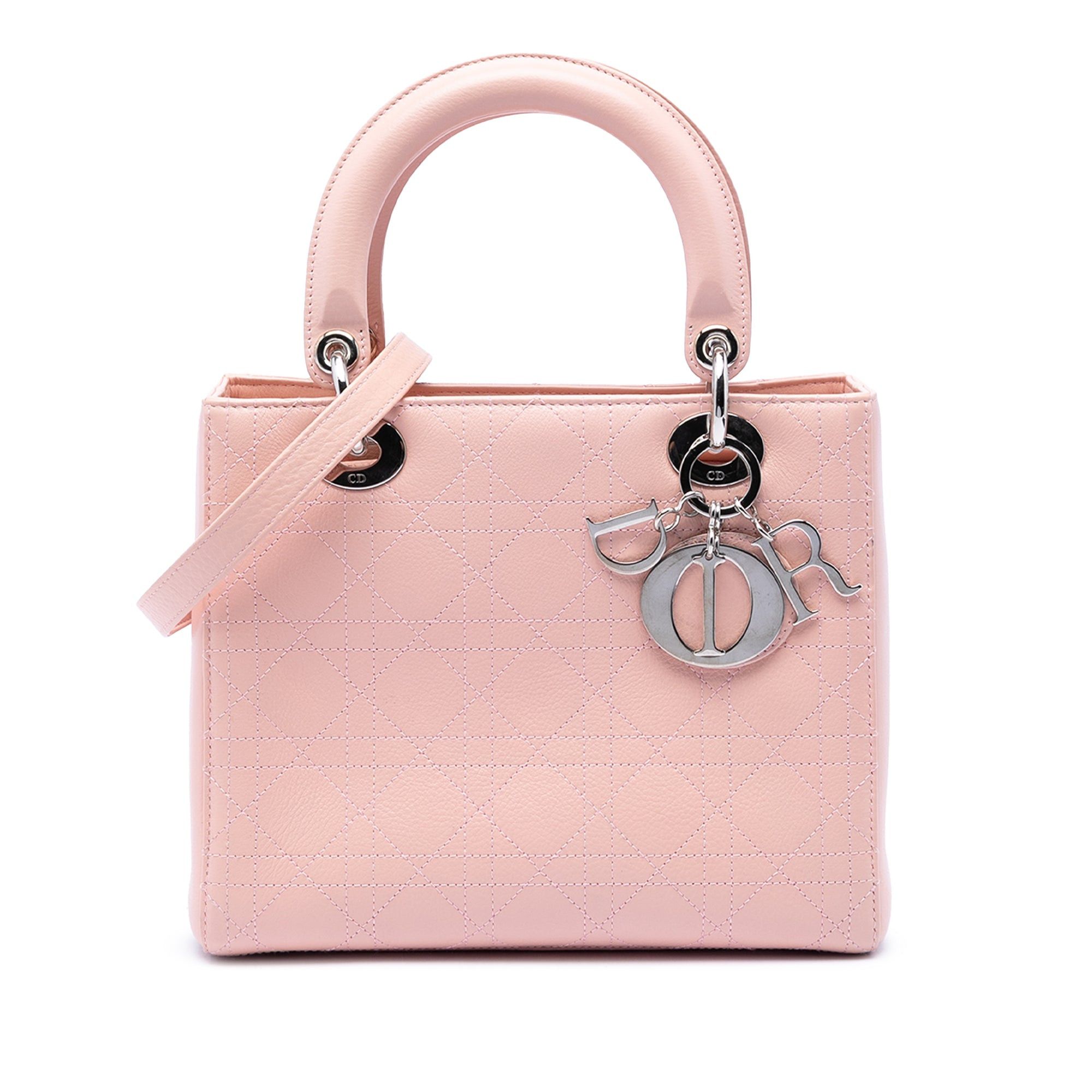 Dior Medium Calfskin Cannage Stitched Lady Dior Size ONE SIZE - 1 Thumbnail