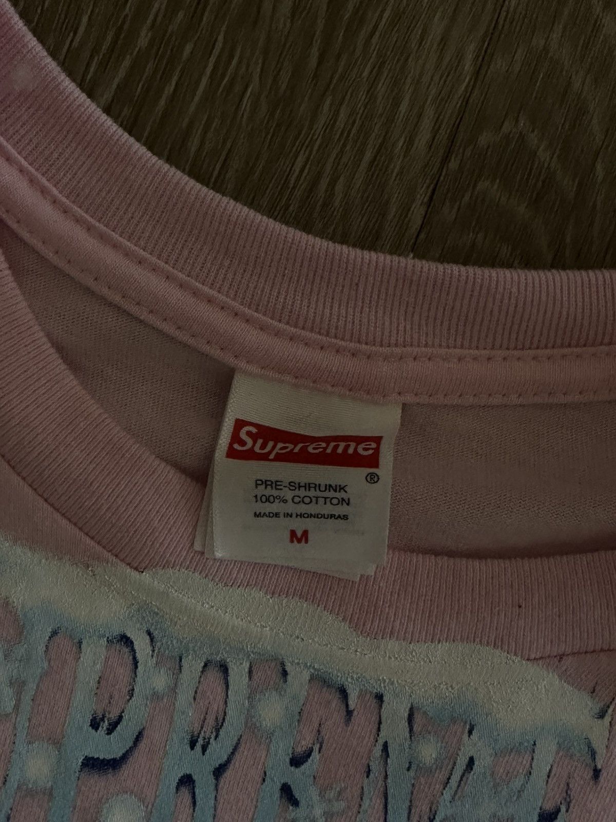 Supreme Supreme Flash Tee - Pink Size US M / EU 48-50 / 2 - 3 Thumbnail
