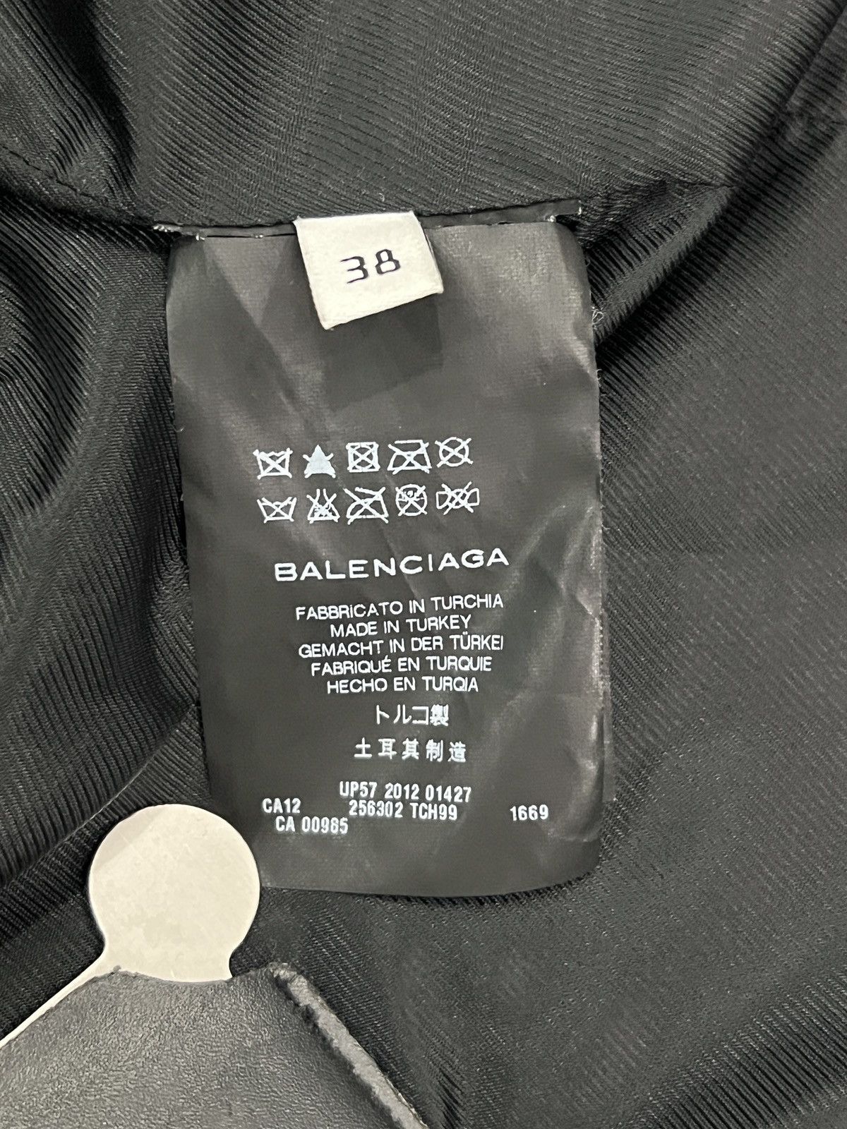Balenciaga Balenciaga 2012 Slim Biker Jacket Size US XS / EU 42 / 0 - 21 Thumbnail