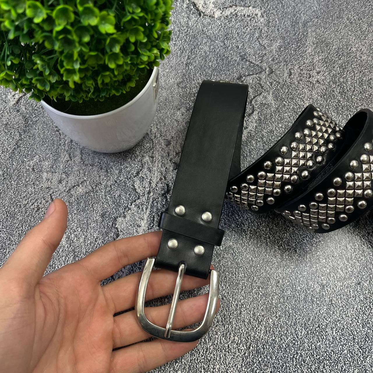 Japanese Brand Vintage Y2K Japanese Streetwear Leather B.B Simon Style Size ONE SIZE - 2 Thumbnail