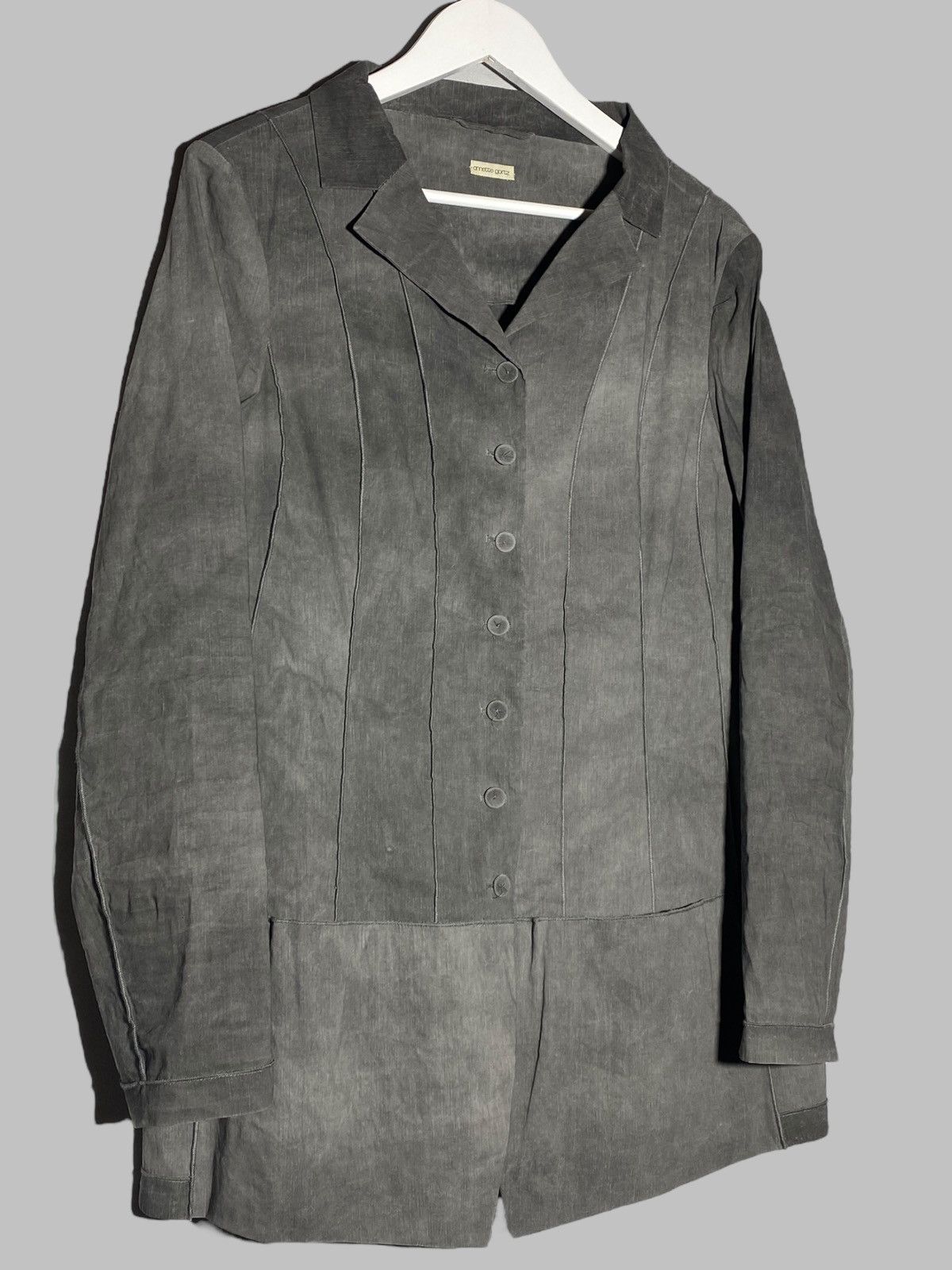 Annette Gortz Annette Gortz Linen Coat Jacket Size M / US 6-8 / IT 42-44 - 3 Thumbnail