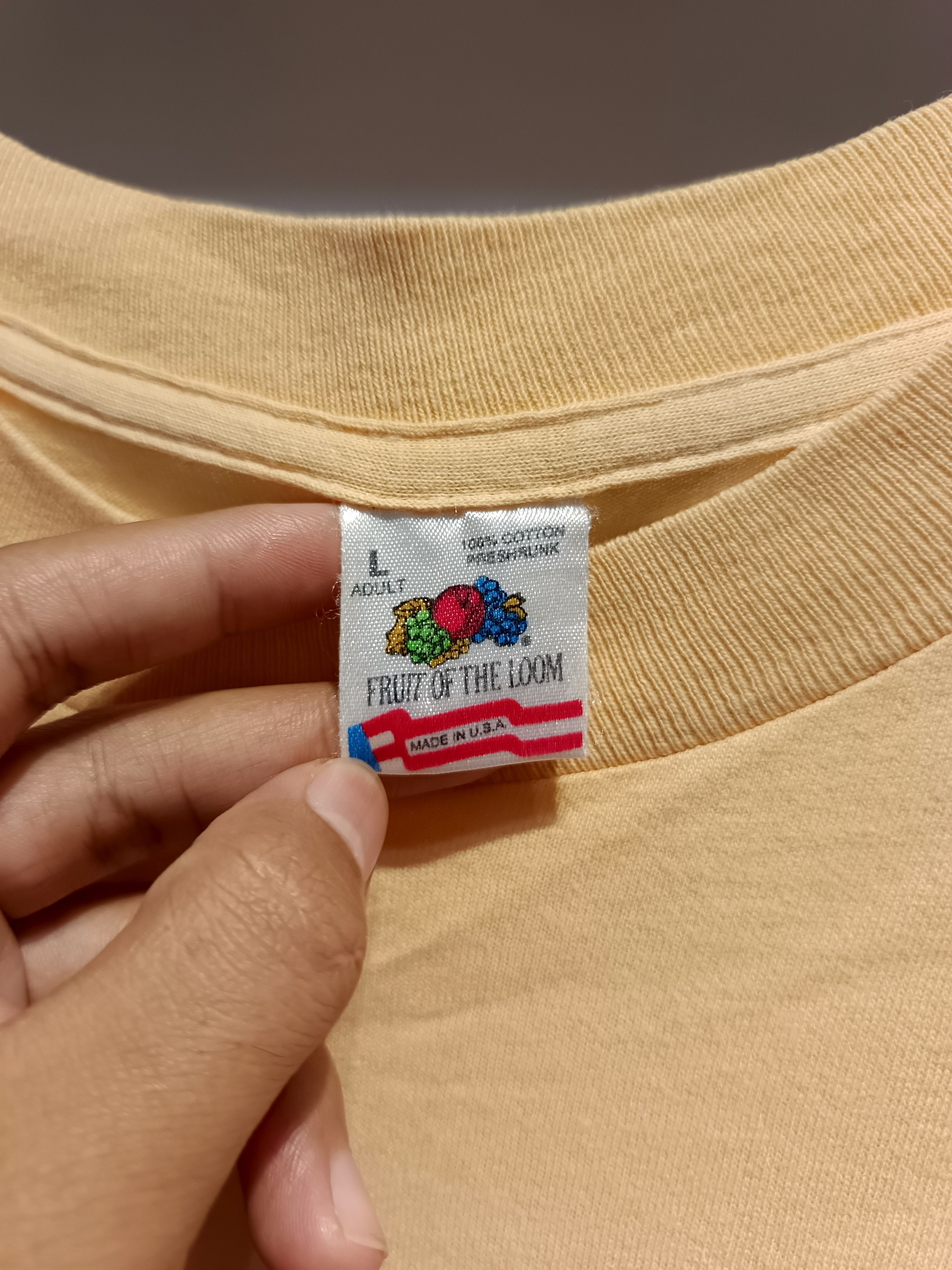 Fruit Of The Loom Vintage Sesame Street Oscar The Grouch Size US L / EU 52-54 / 3 - 4 Thumbnail