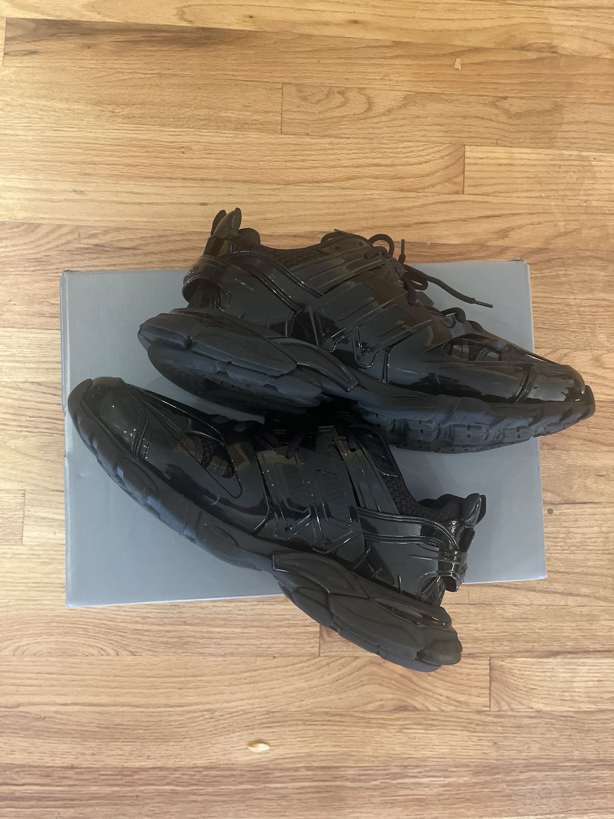 Balenciaga Balenciaga Double Lace ‘Track Jelly’ Runner Size US 13 / EU 46 - 2 Thumbnail