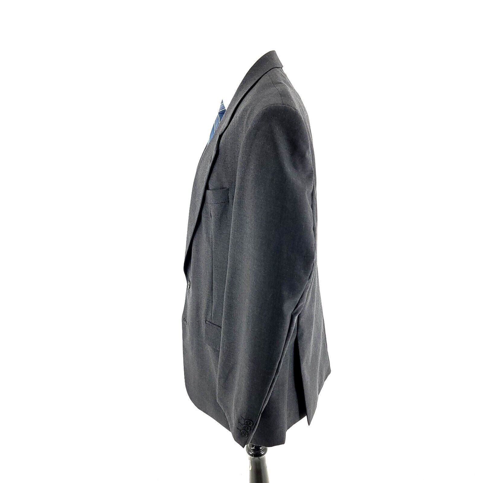Savile Row DAMAGED Alexandre London Of England Savile Row Wool 2 Button Size 44L - 5 Thumbnail