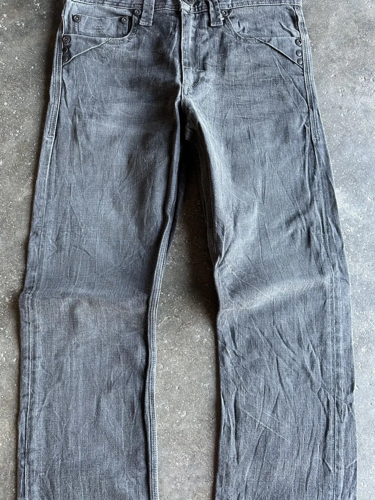 Number (N)ine GRAILS💥💥VINTAGE BACK NUMBER JEANS JAPANESE BRAND DENIM PANTS Size US 30 / EU 46 - 4 Thumbnail