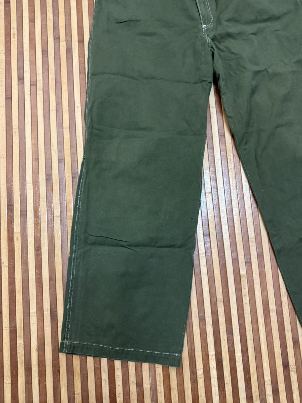 Japanese Brand Baggy Japanese Brand Carpenter Pants Multipocket Streetwear Size US 35 - 3 Thumbnail