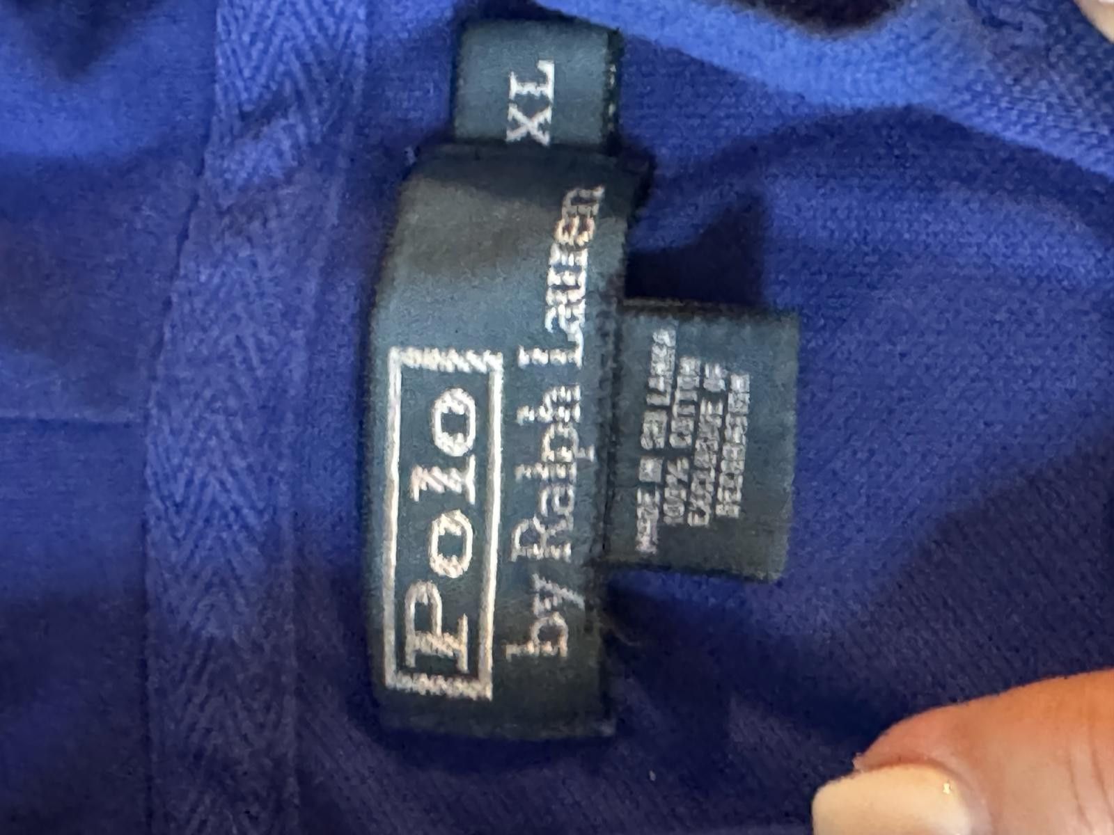 Polo Ralph Lauren Polo Ralph Lauren pique full zip hoodie XL Size ONE SIZE - 3 Thumbnail