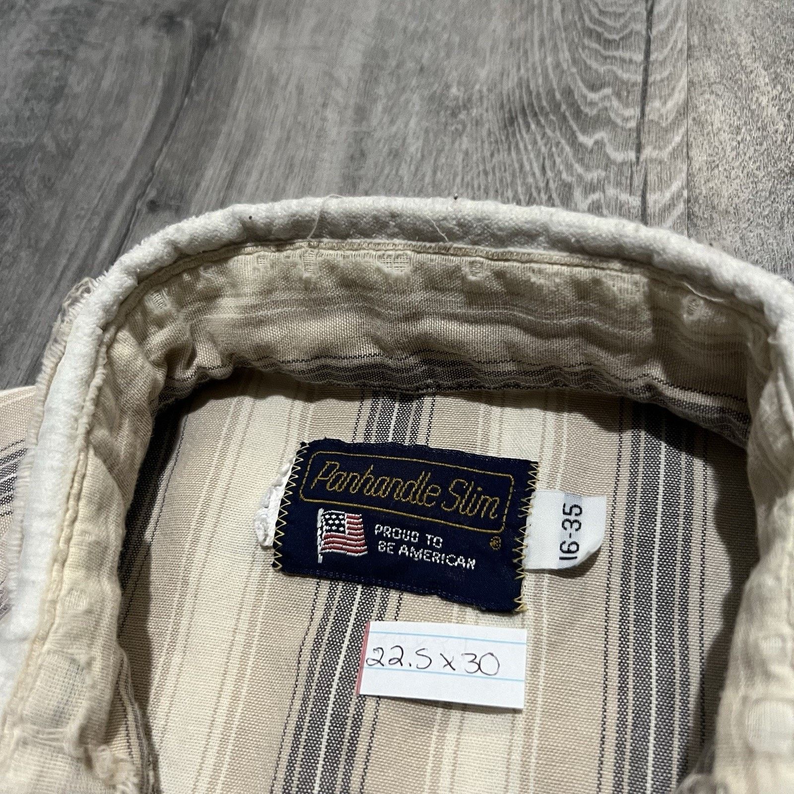 Panhandle Slim Vintage Panhandle Western Pearl Snap Striped Cowboy Shirt Size US L / EU 52-54 / 3 - 5 Thumbnail