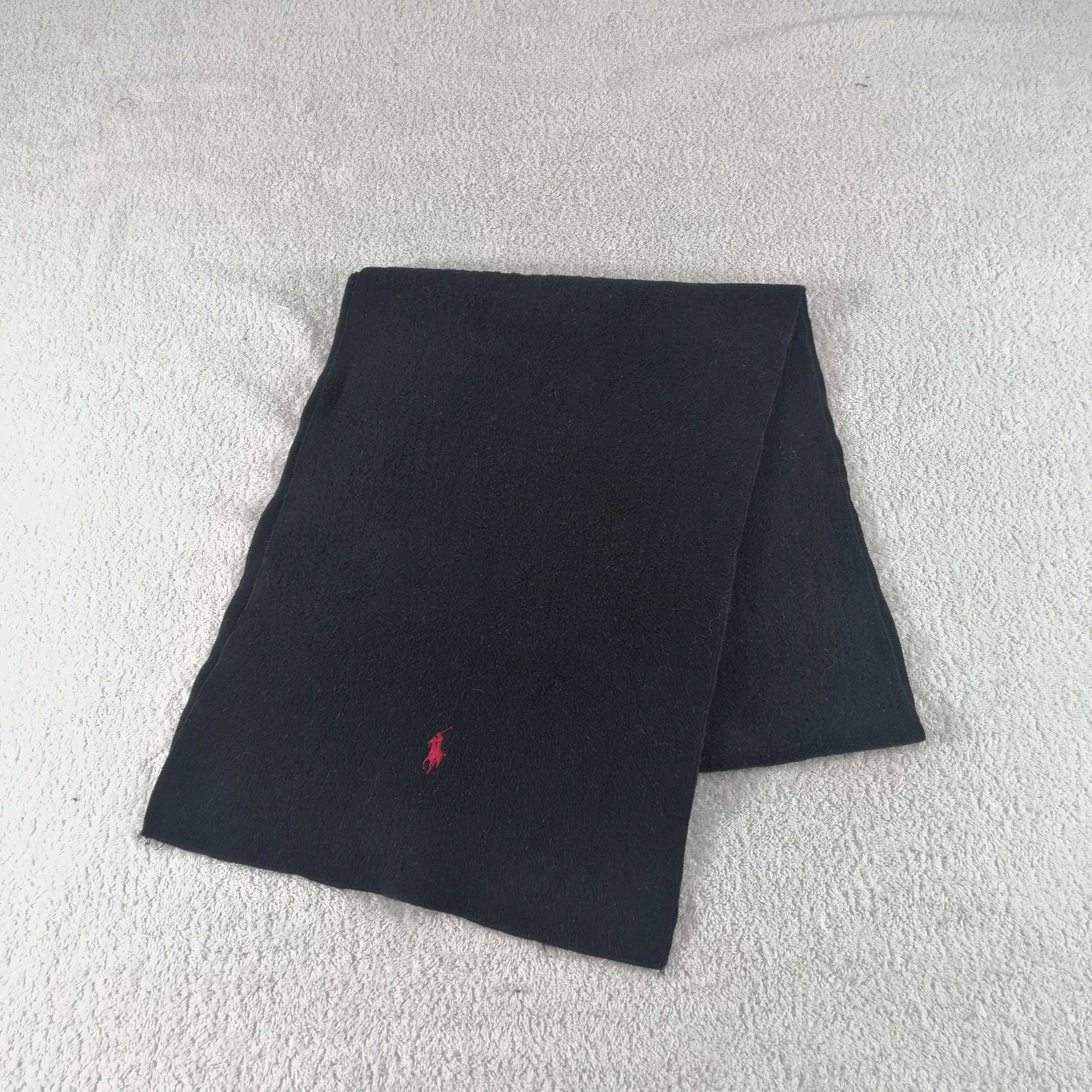 Polo Ralph Lauren Vintage Polo Ralph Lauren Scarf Muffler Wool Scarves Size ONE SIZE - 3 Thumbnail