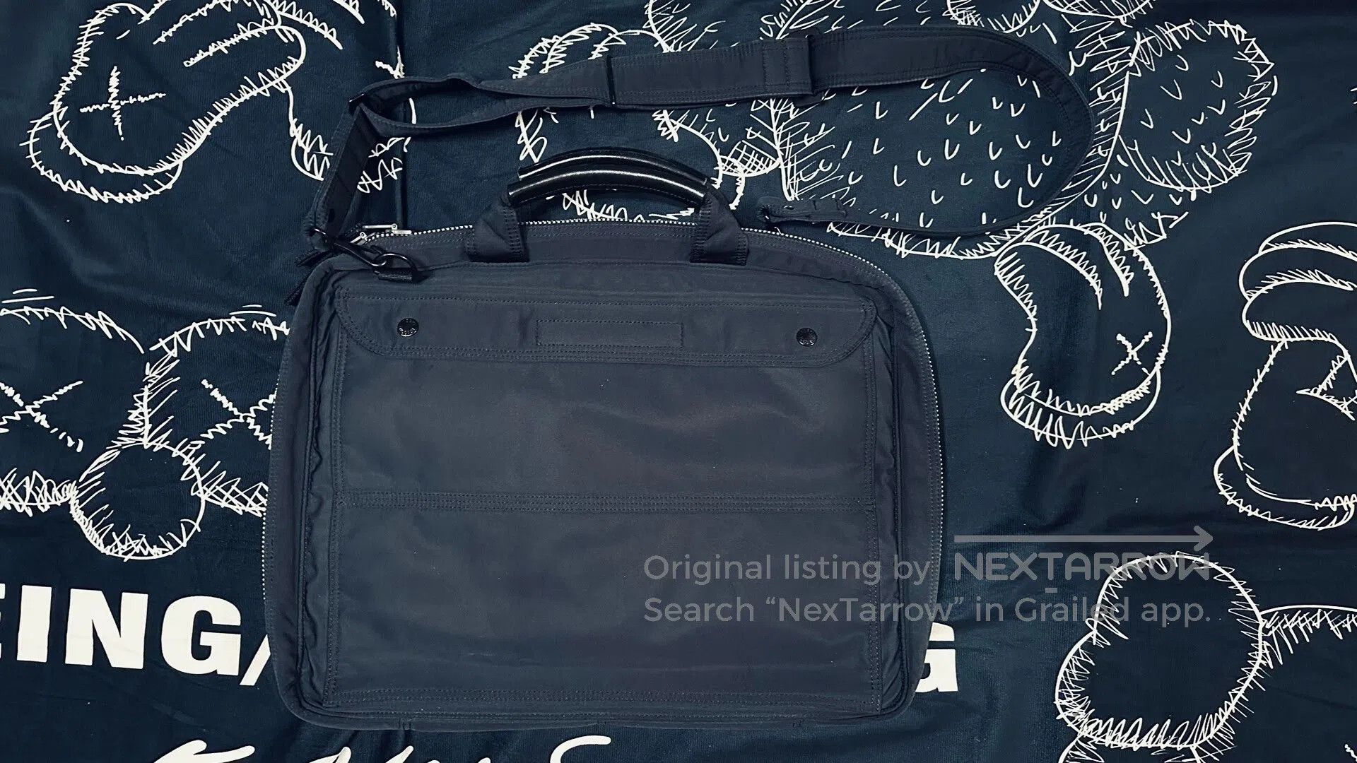 Japanese Brand Porter Luggage Label Shoulder Bag. Size ONE SIZE - 3 Thumbnail