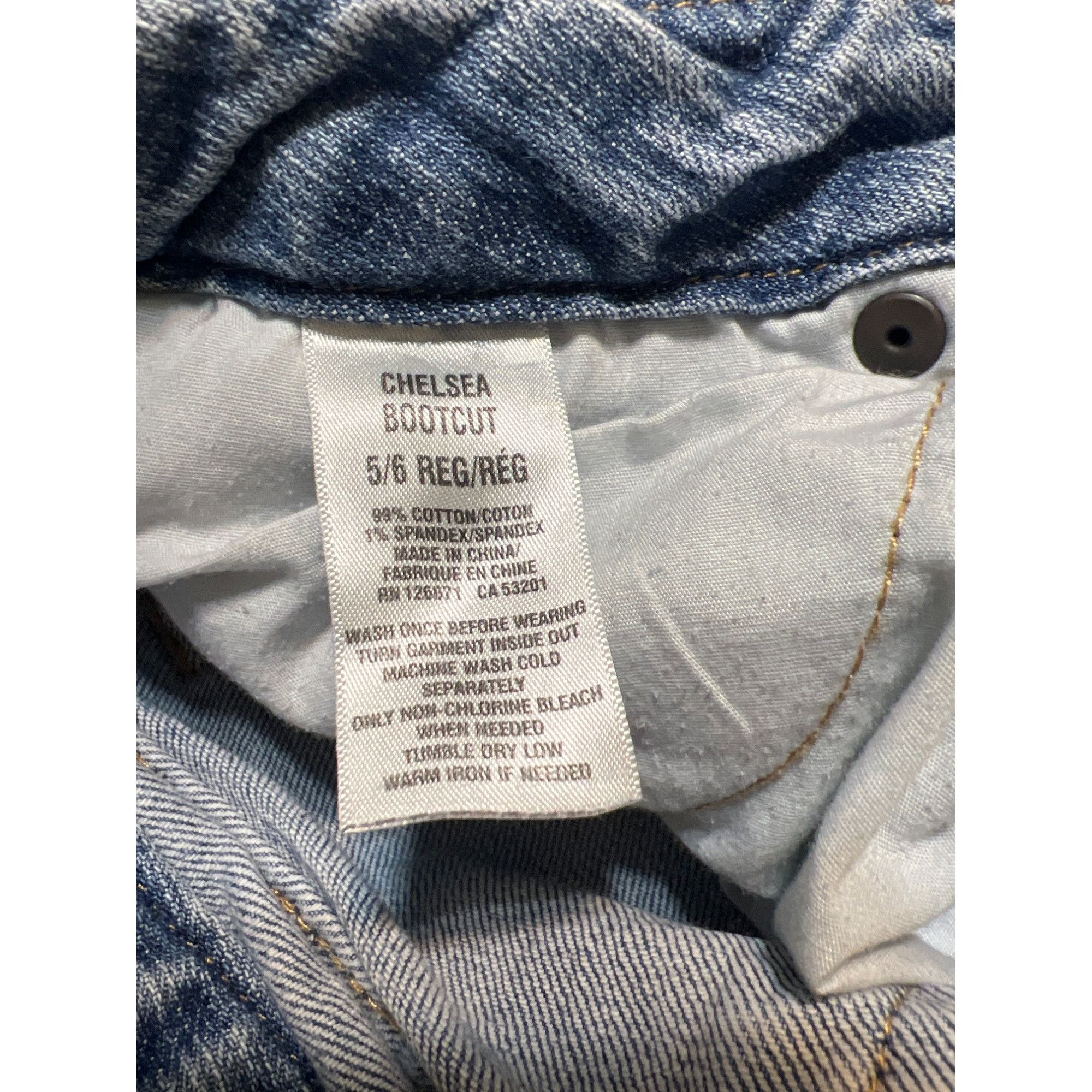 Aeropostale Aeropostale Chelsea Bootcut Jeans Size 5/6 Reg Womens Light Size 28" / US 6 / IT 42 - 5 Thumbnail