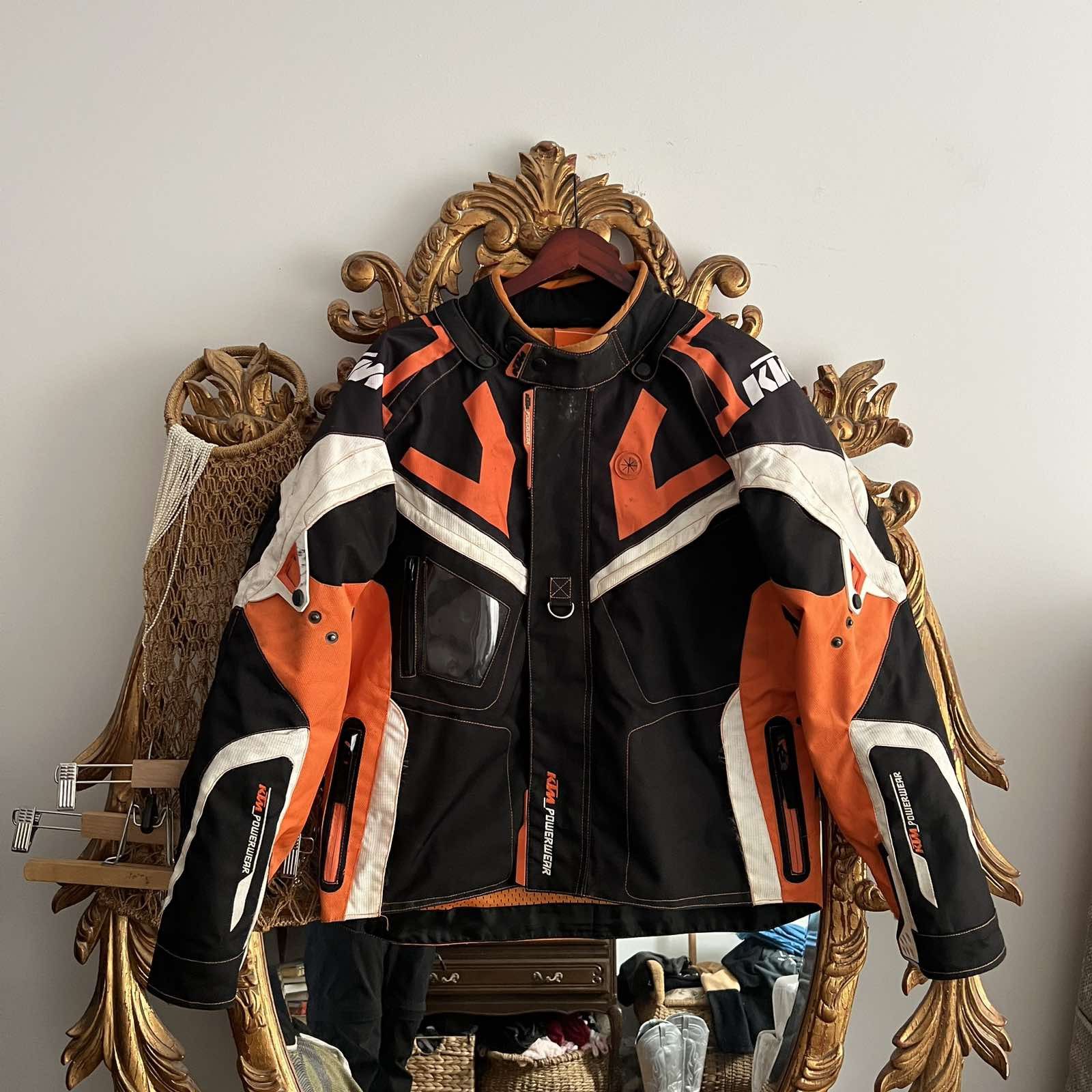 Other KTM PowerWear Moto Racing Jacket Sz L Size US L / EU 52-54 / 3 - 1 Thumbnail