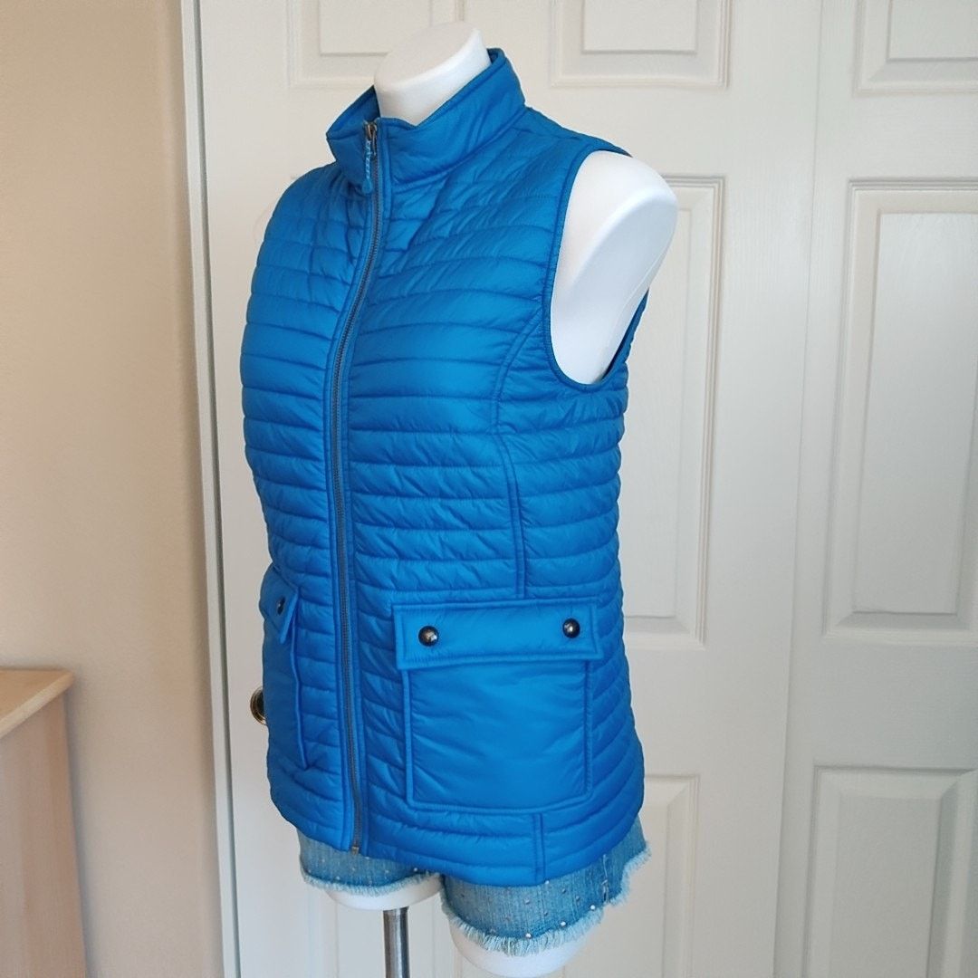 Vineyard Vines Vineyard Vines puffer pocket vest tide blue S Size S / US 4 / IT 40 - 2 Thumbnail
