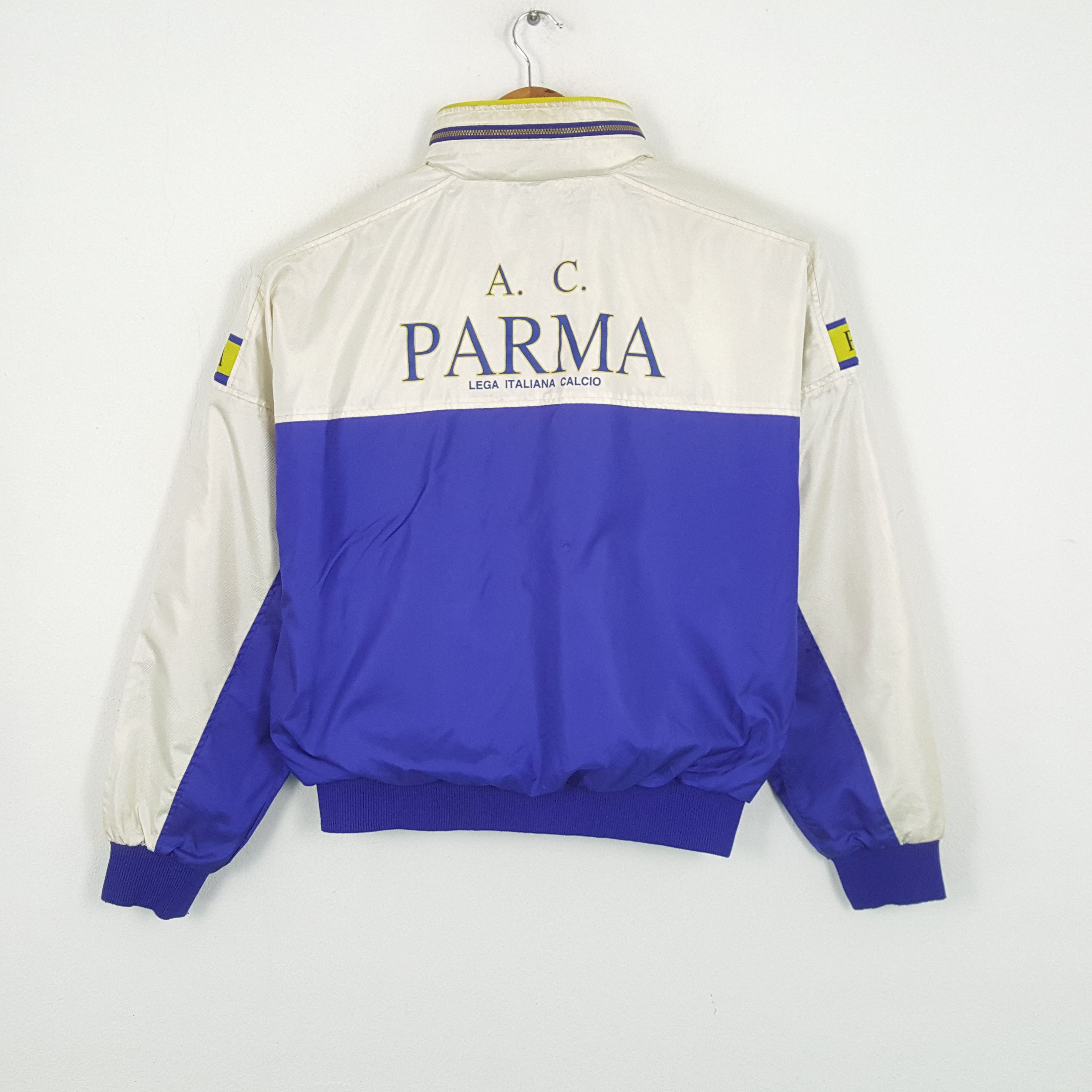 Vintage Vintage PARMA ITALIAN LEAGUE Italian Football Club Jacket Size US L / EU 52-54 / 3 - 3 Thumbnail