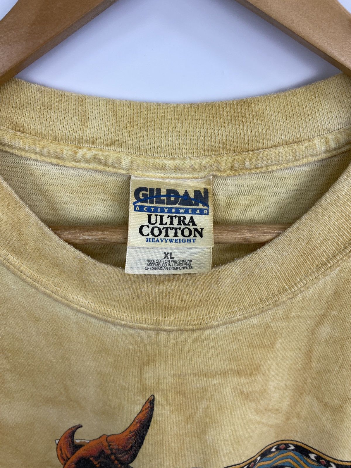 Gildan 🇺🇸 Vintage 1995 Navajo Indians Western T-Shirt Rare Retro Y2K Size US XL / EU 56 / 4 - 7 Thumbnail
