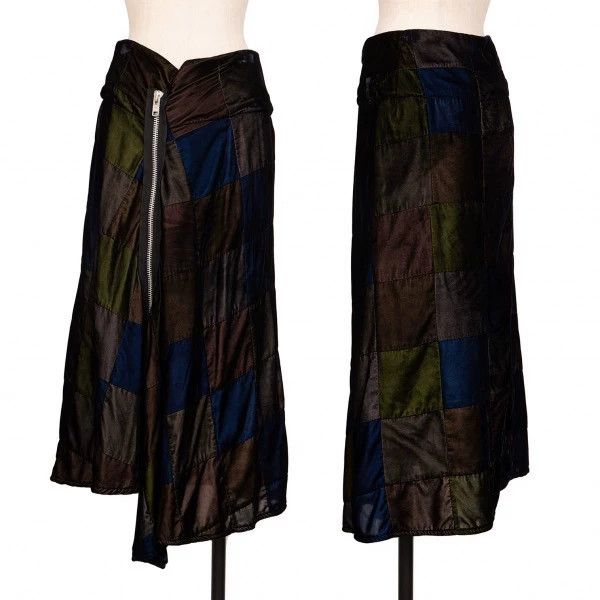 Comme des Garcons Comme Des Garcons size M Dark Vintage Block Design Skirt Size 24" / US 00 / IT 34 - 1 Thumbnail