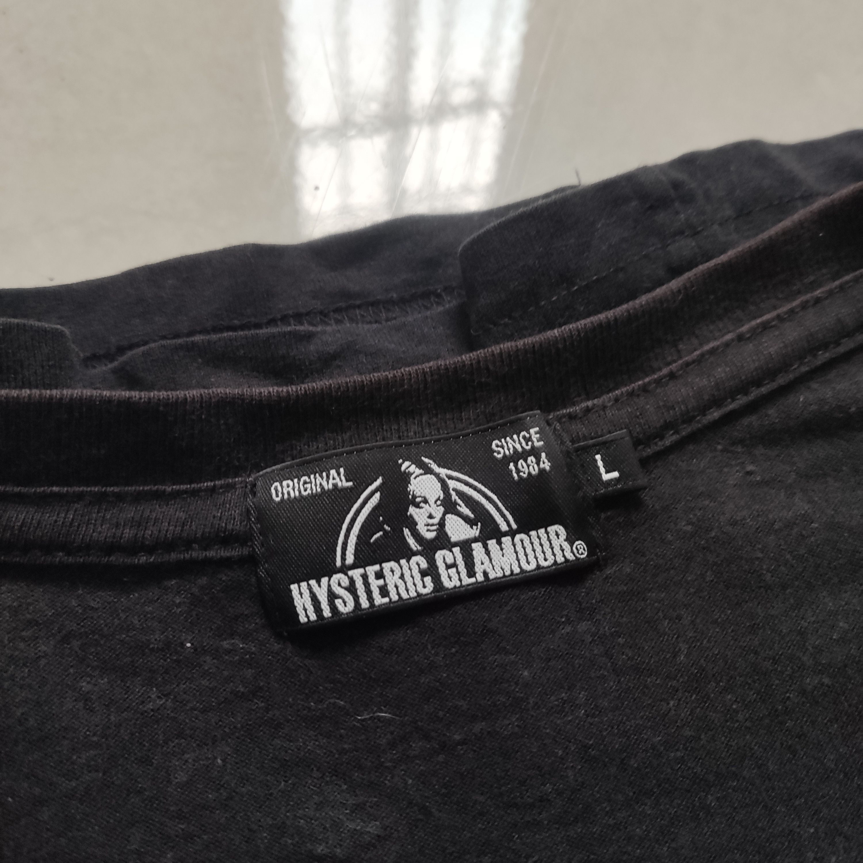 Hysteric Glamour Hysteric Glamour Tshirt L size The Hysteric Size US L / EU 52-54 / 3 - 4 Thumbnail