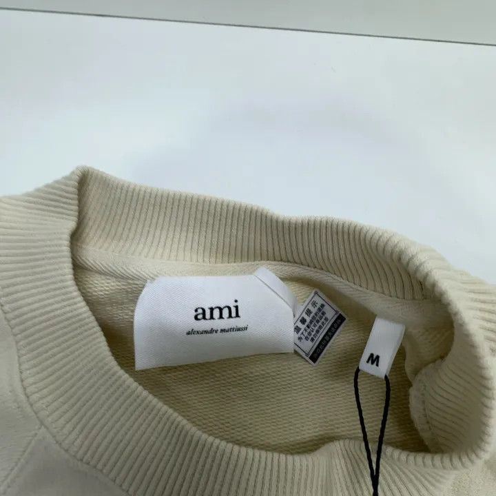 AMI AMIPARIS Casual Heart Logo Embroidered Sweatshirt -2507 Size US M / EU 48-50 / 2 - 5 Thumbnail