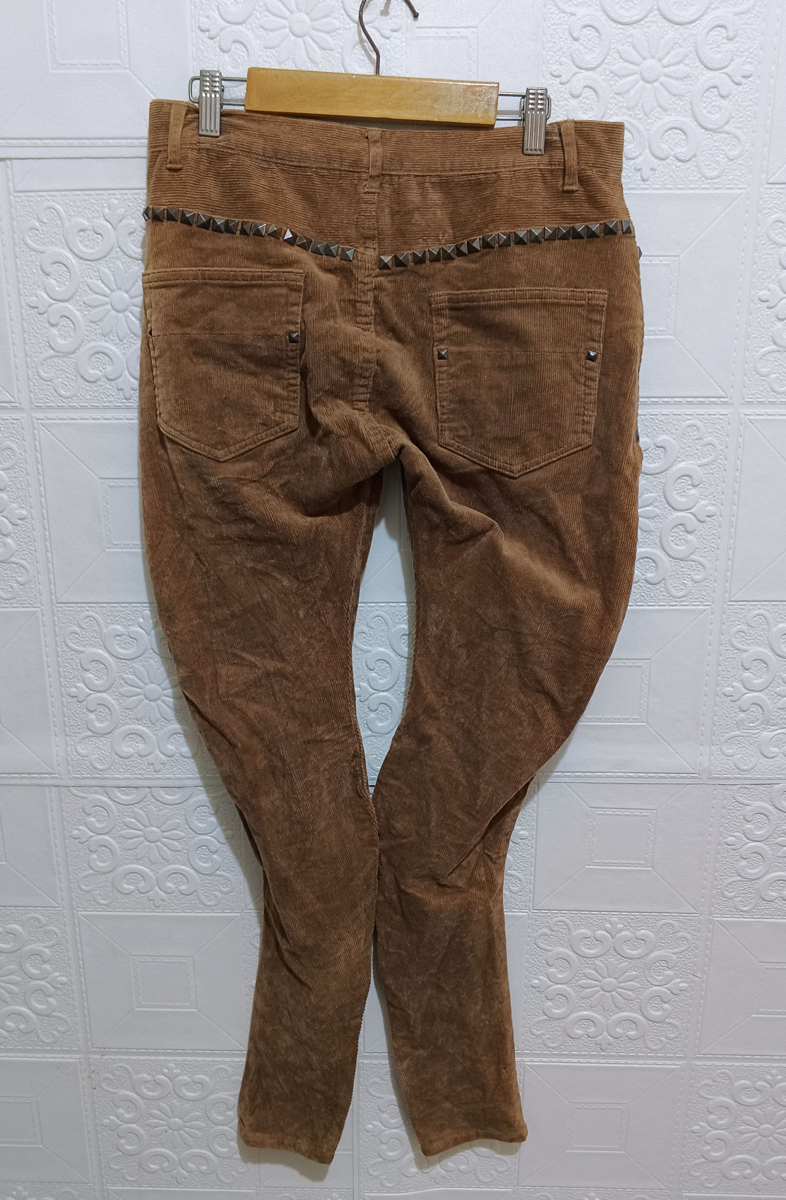 Frapbois FRAPBOIS CURVE CORDUROY PANTS Size 29" - 2 Thumbnail