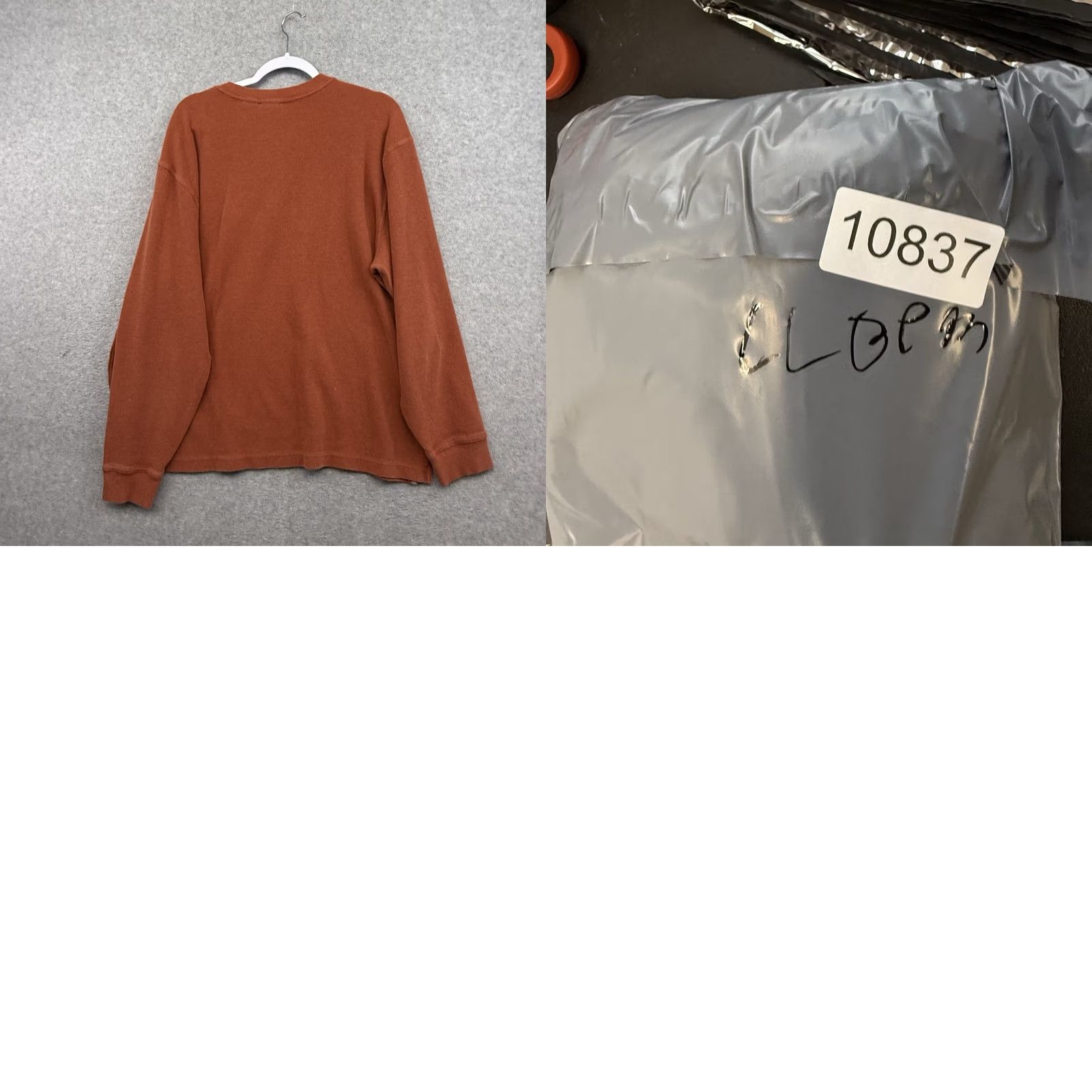 Vintage VINTAGE LL Bean Henley Shirt Mens XL Thermal Waffle Stretch Base Layer Burnt Orange Size US XL / EU 56 / 4 - 8 Thumbnail