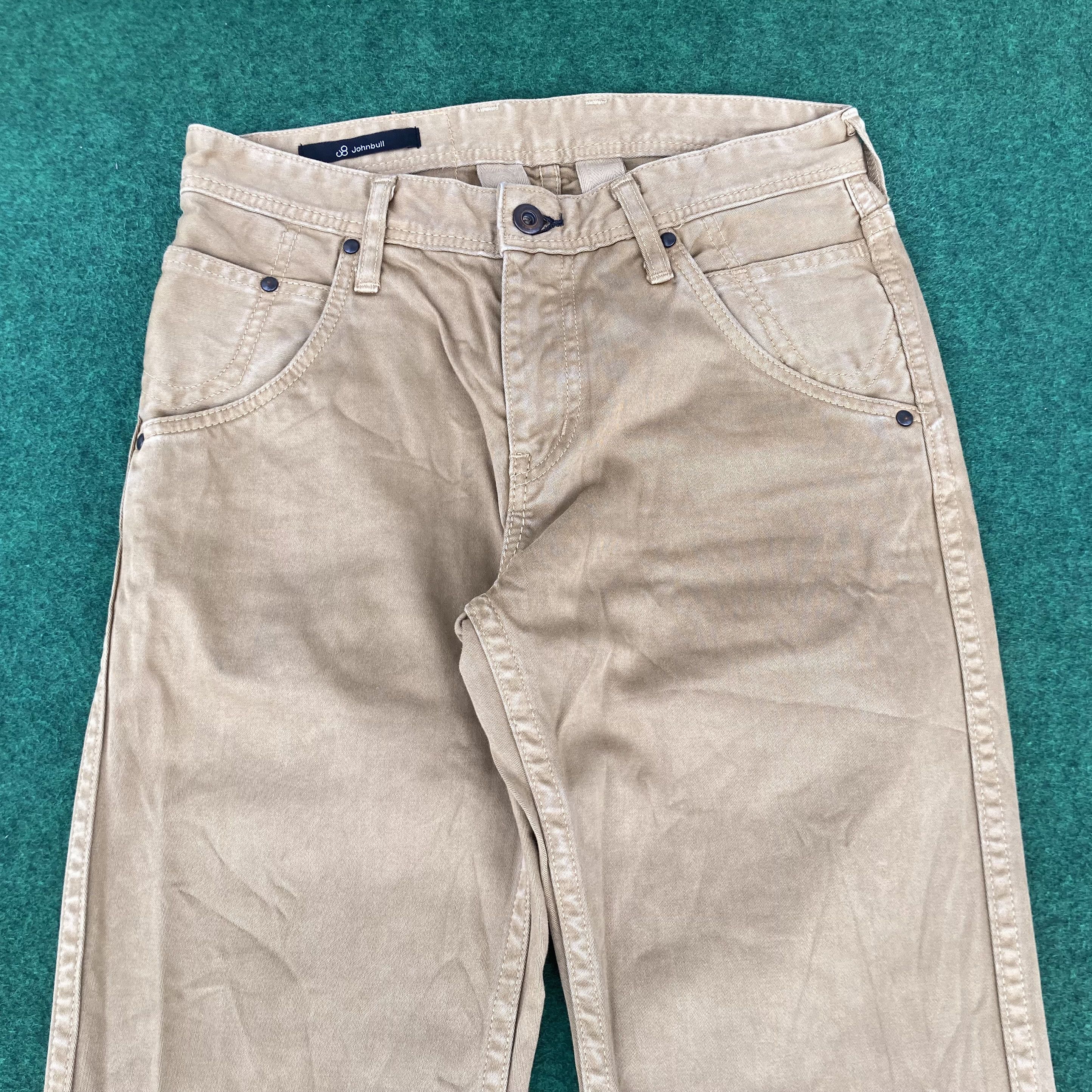Japanese Brand 29x33 Vintage John Bull Japan Pants Zipper Sz 29 Jeans Size US 29 - 3 Thumbnail