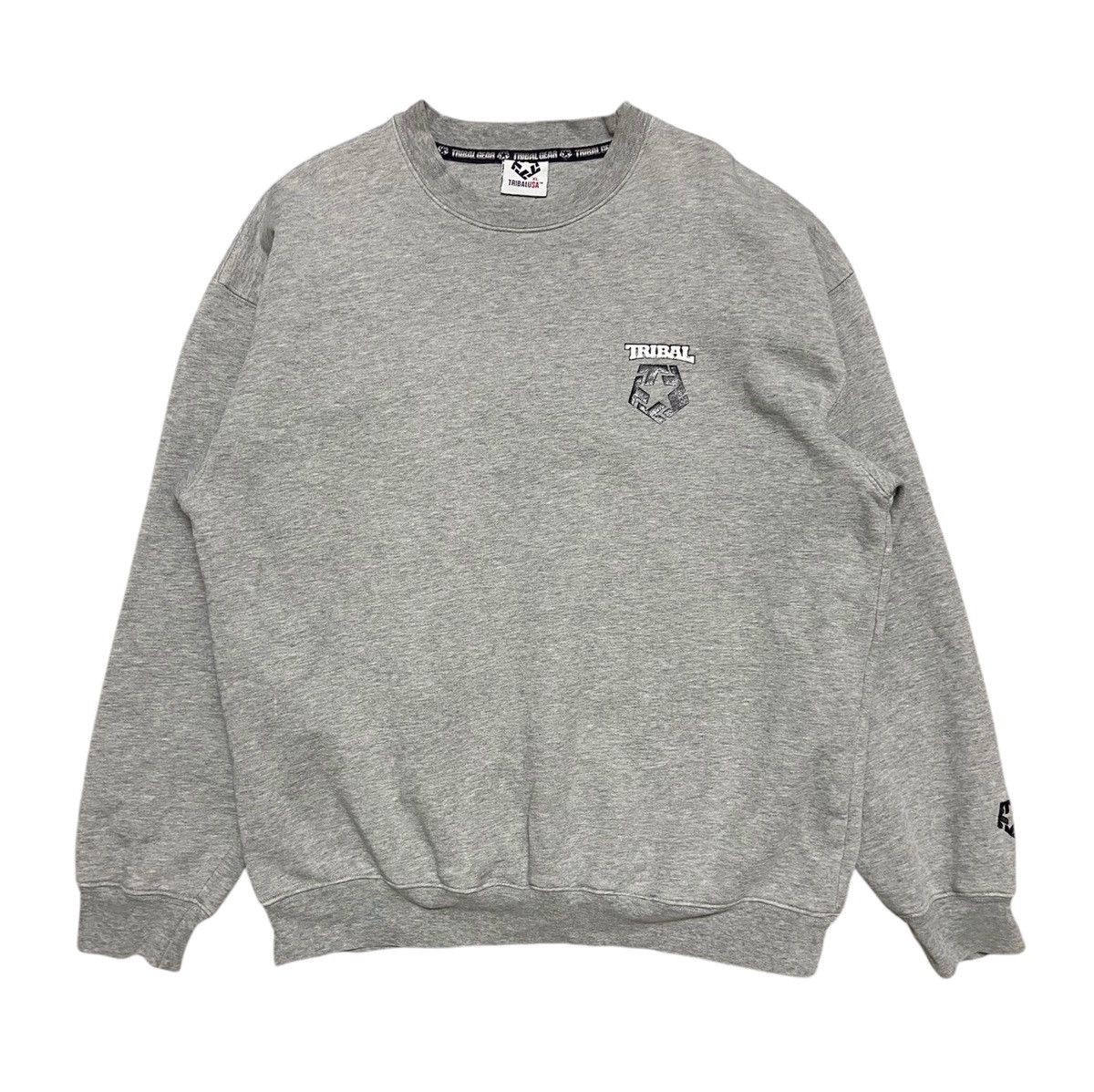 Tribal Streetwear × Vintage Vintage Tribal Gear Crewneck Sweatshirt Size US XL / EU 56 / 4 - 2 Thumbnail