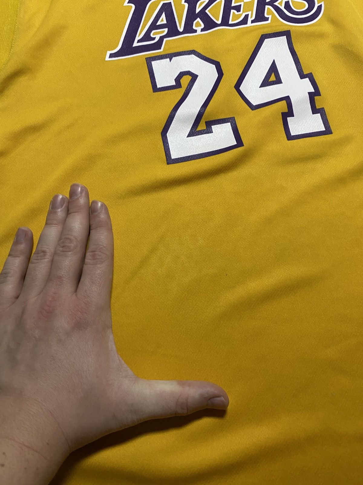 Adidas × NBA Vintage Adidas L.Lakers #24 Bryant jersey y2k NBA Size US XL / EU 56 / 4 - 9 Thumbnail