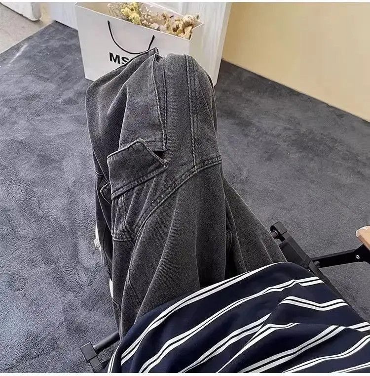 Japanese Brand Retro casual loose fitting jeans Size US 32 / EU 48 - 4 Thumbnail