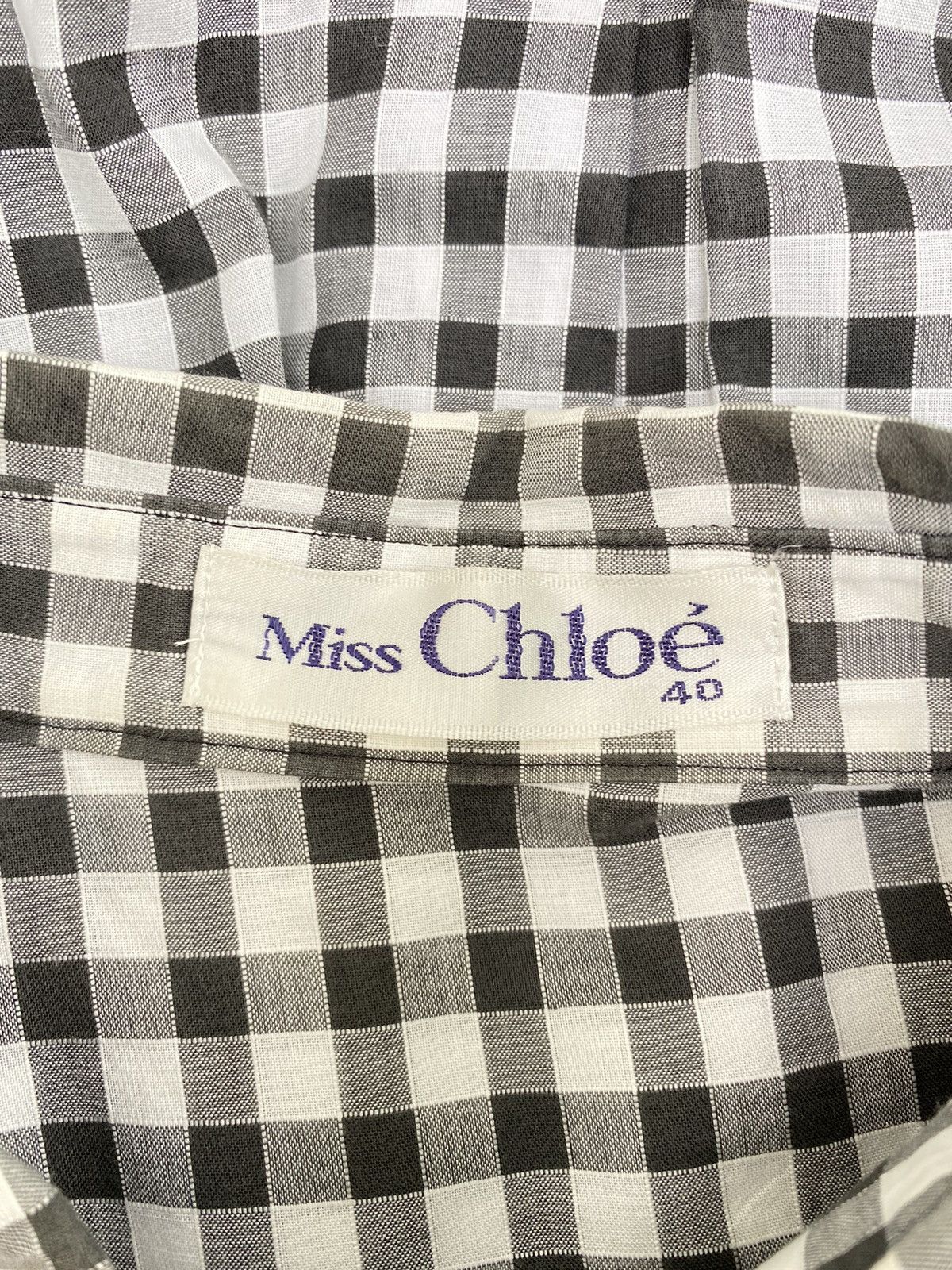 Chloe Chole plaid shirt Size S / US 4 / IT 40 - 3 Thumbnail