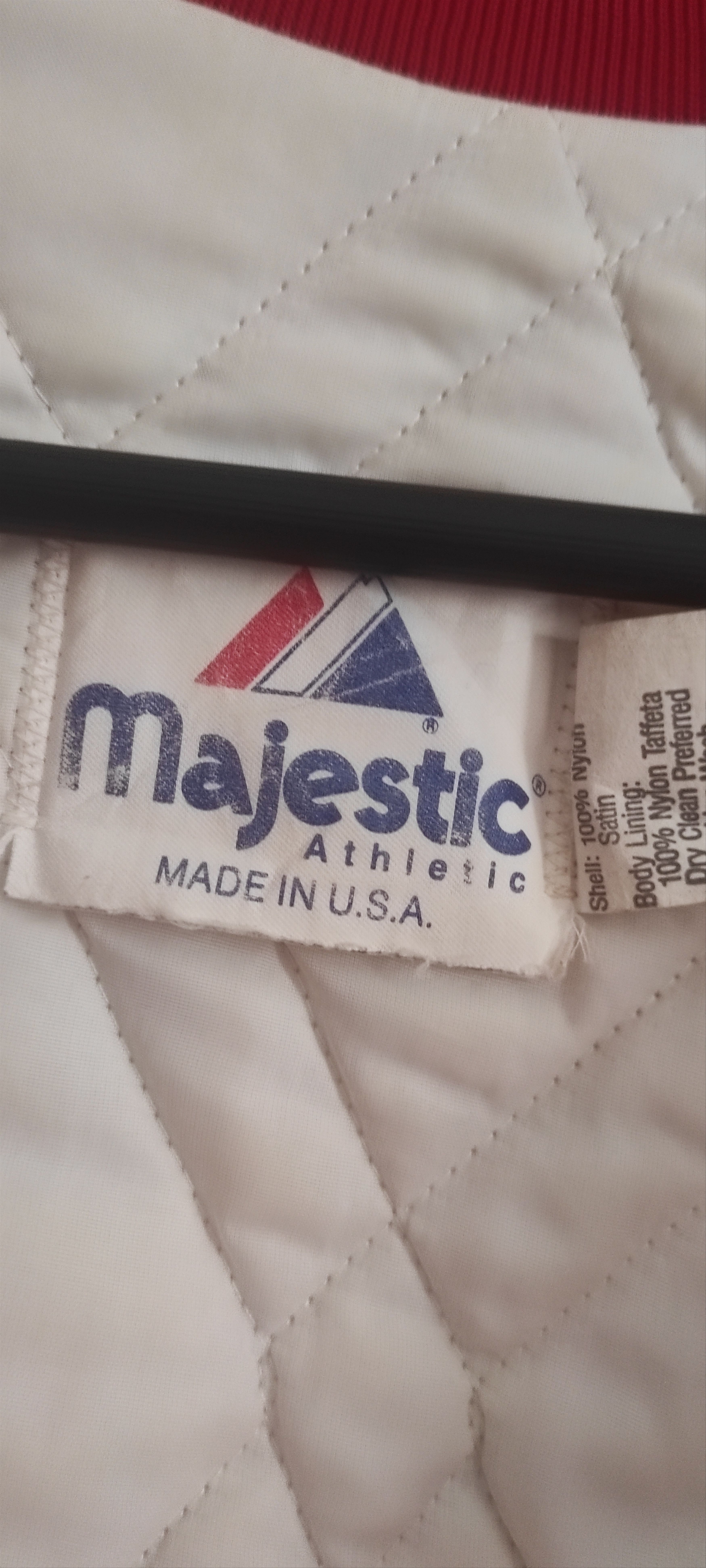 Majestic Majestic Athletic 80s Authentic Bomber Satin Jacket Made USA Size US L / EU 52-54 / 3 - 4 Thumbnail