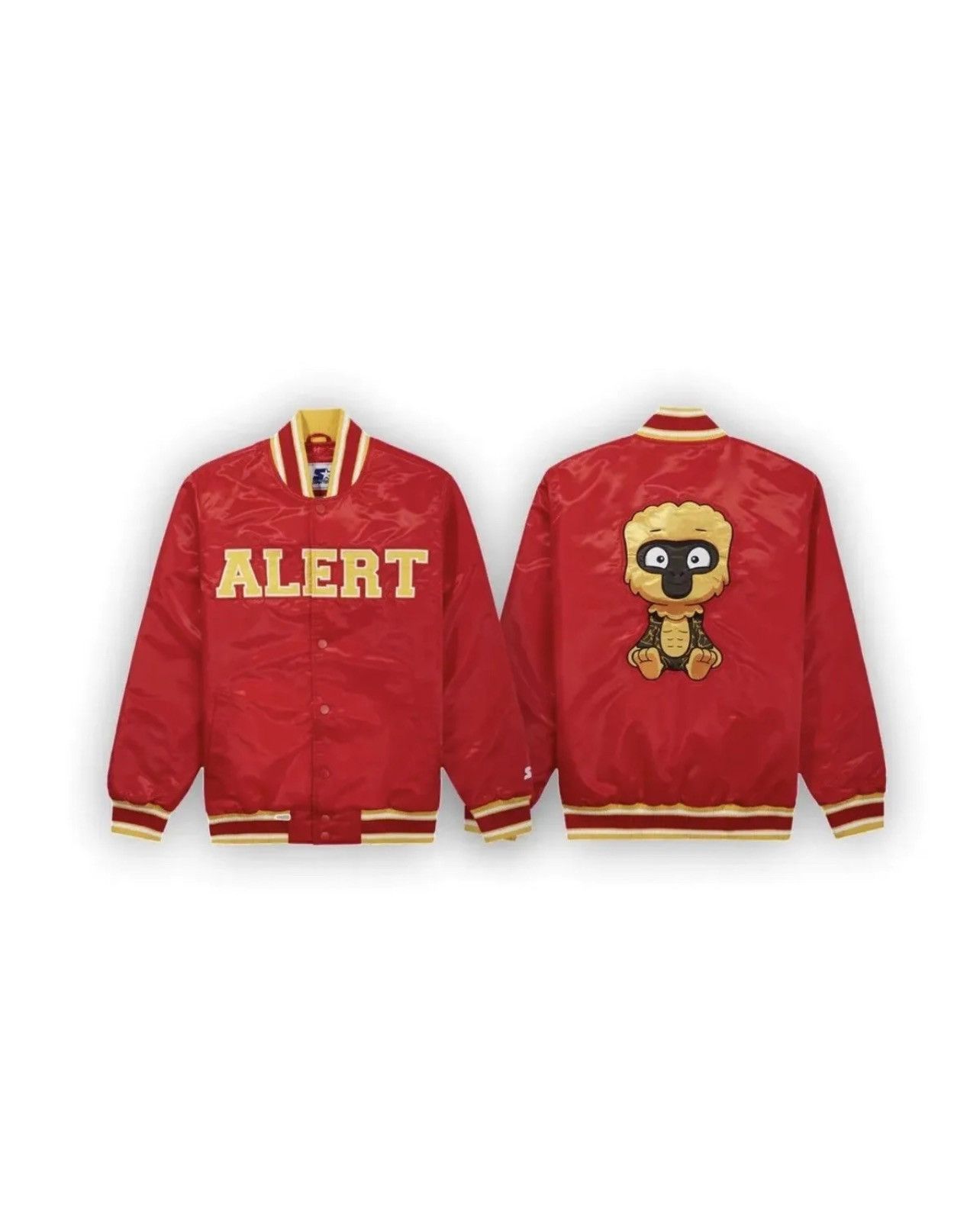 Starter Veefriends Limited Edition Alert Ape Starter Jacket! Size US L / EU 52-54 / 3 - 1 Thumbnail