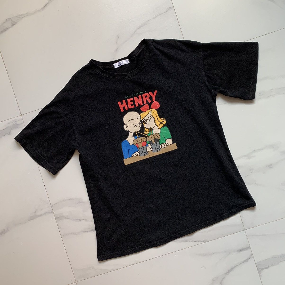 Vintage Vintage Carl Anderson’s Henry Made In Korea Tee Size US M / EU 48-50 / 2 - 3 Thumbnail