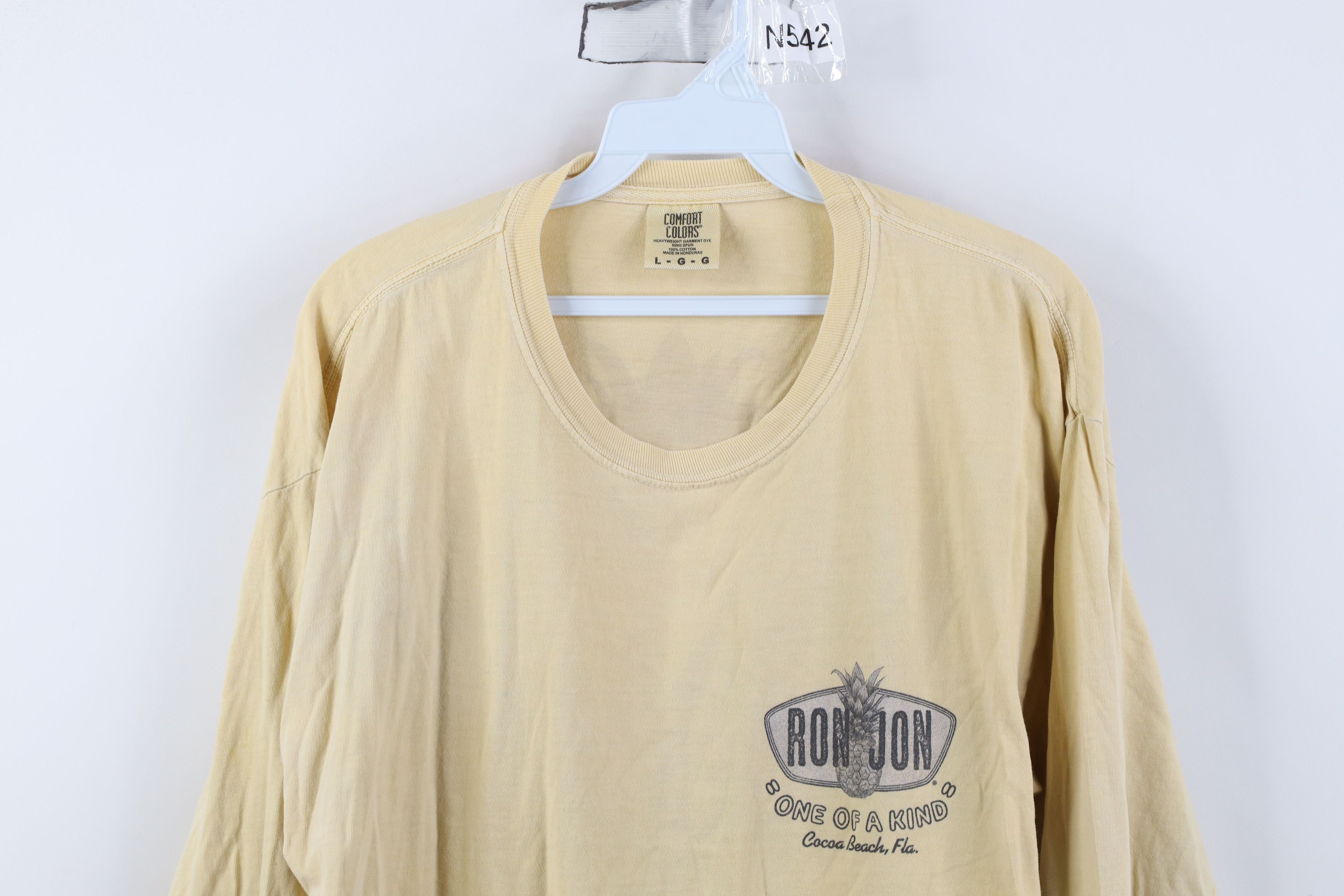 Vintage Vintage Y2K Ron Jon Surf Shop Stonewash Long Sleeve T-Shirt Size US L / EU 52-54 / 3 - 2 Thumbnail