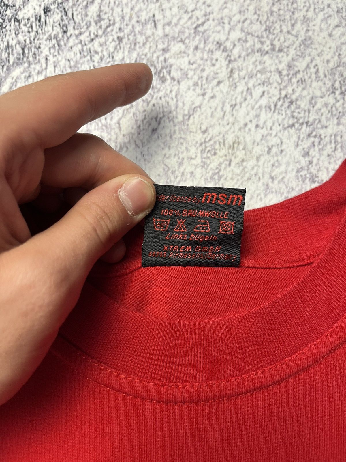 Ferrari Michael Schumacher Rare Men's Vintage T-shirt Size US L / EU 52-54 / 3 - 15 Thumbnail
