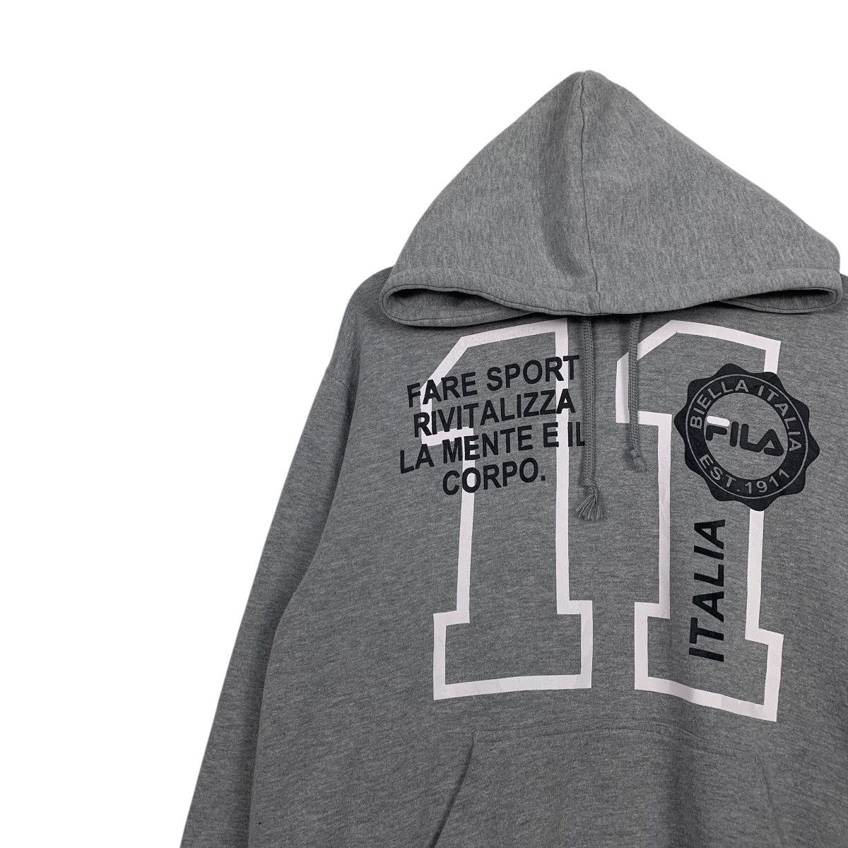 Fila Fila Italia Pullover Hoodie Size US M / EU 48-50 / 2 - 6 Thumbnail