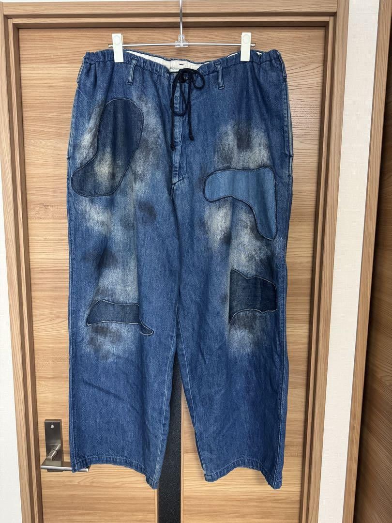 Yohji Yamamoto Yohji Yamamoto Pour Homme / 20AW Spotted Horse Denim Size US 41 - 1 Thumbnail