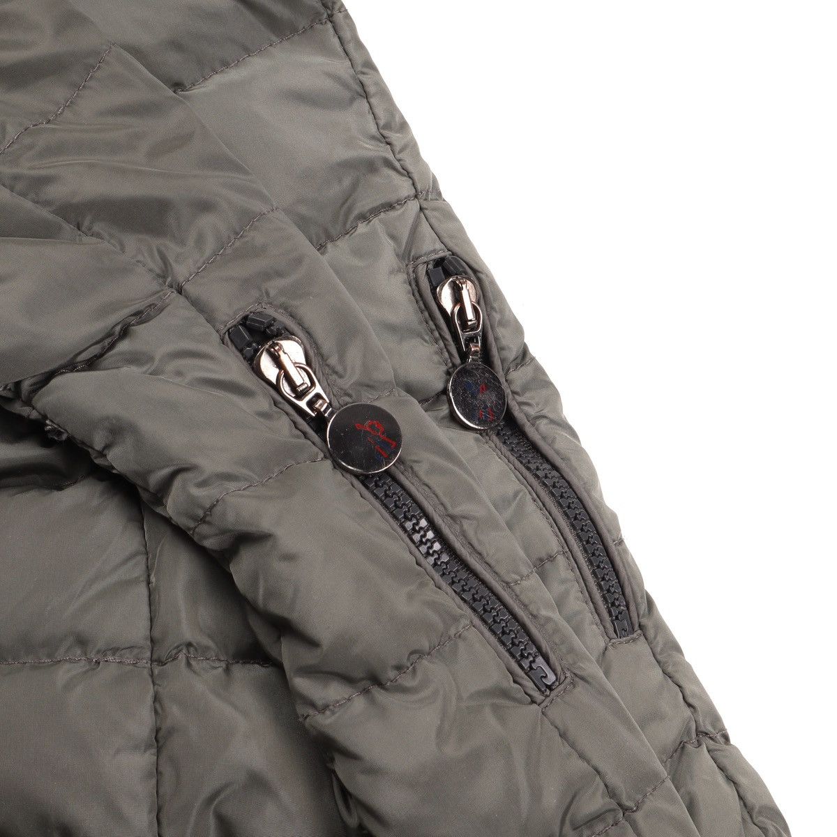 Moncler Authentic Moncler Cappottino Kids Down Long Jacket Olive Size XXS / US 00 / IT 34 - 13 Thumbnail