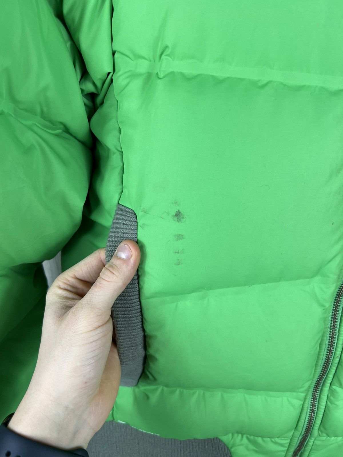 Nike ACG Vintage Nike ACG neon green y2k puffer goose down jacket Size US M / EU 48-50 / 2 - 11 Thumbnail