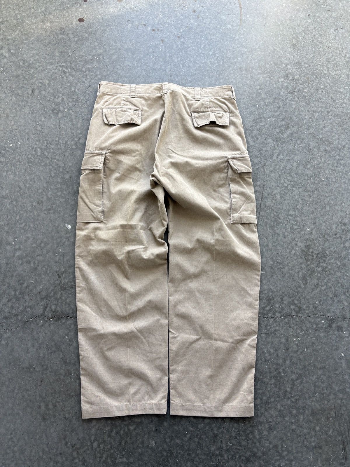 Polo Ralph Lauren Vintage Y2K Polo Ralph Lauren Baggy Corduroy Cargos 36x33 Size US 36 / EU 52 - 6 Thumbnail