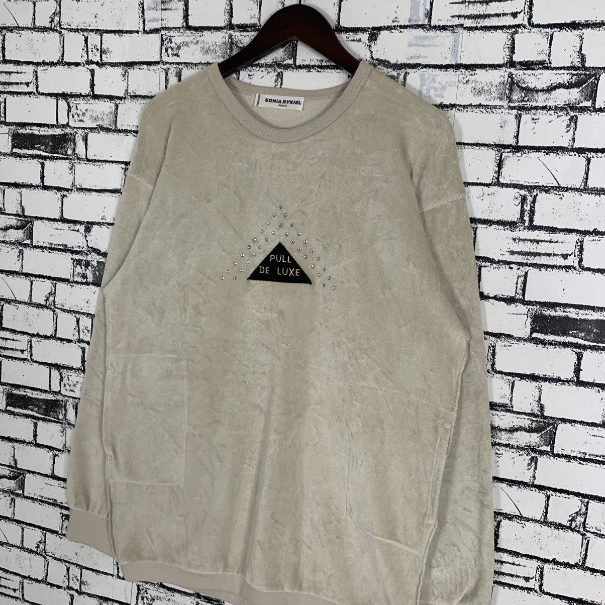 Designer × Sonia Rykiel × Vintage Vintage Sonia Rykiel Sweatshirt Size L / US 10 / IT 46 - 4 Thumbnail